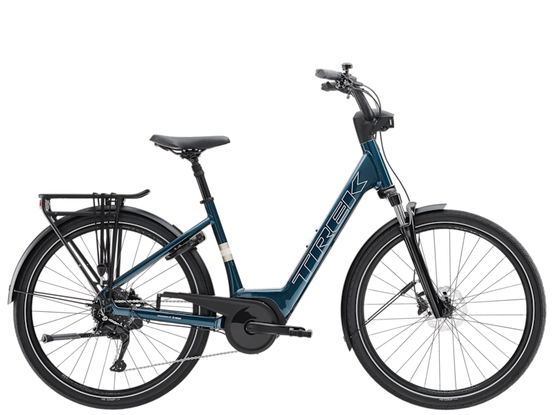 Biciclete - Bicicleta electrica Trek Verve+ 2 LS Dark Aquatic M