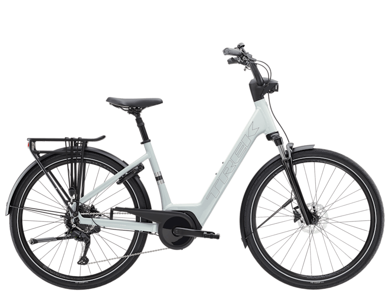 Biciclete - Bicicleta electrica Trek Verve+ 2 LS Plasma Grey Pearl S