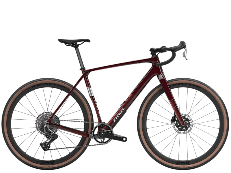Ciclism - Bicicleta Trek Checkpoint SL 7 AXS Dark Red/Carbon Red Smoke Splatter S