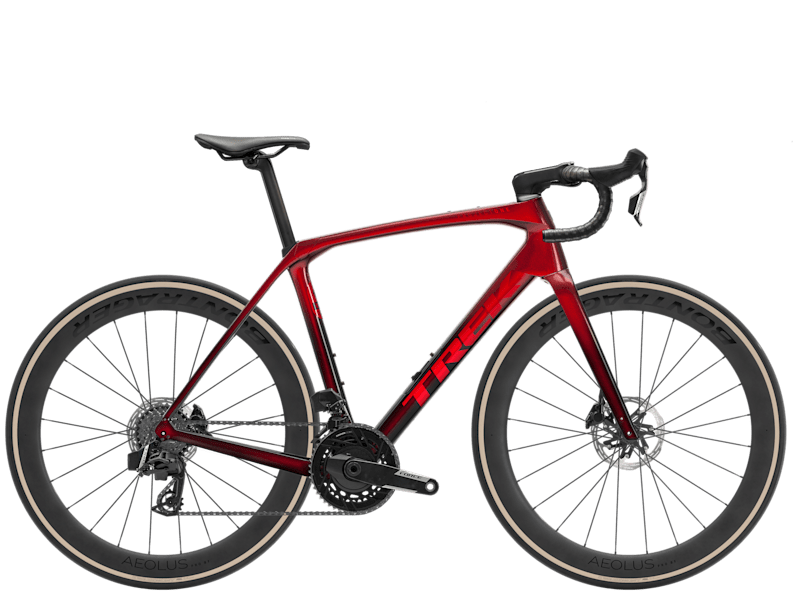Biciclete - Bicicleta Trek Domane SLR 7 AXS Metallic Red Smoke to Red Carbon Smoke 56 cm