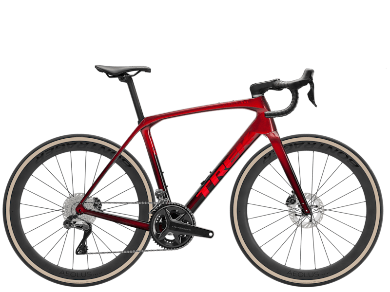 Biciclete - Bicicleta Trek Domane SLR 7 Metallic Red Smoke to Red Carbon Smoke 62 cm