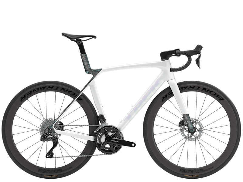 Ciclism - Bicicleta Trek Madone SL 6 Gloss Crystal White/Matte Deep Smoke ML