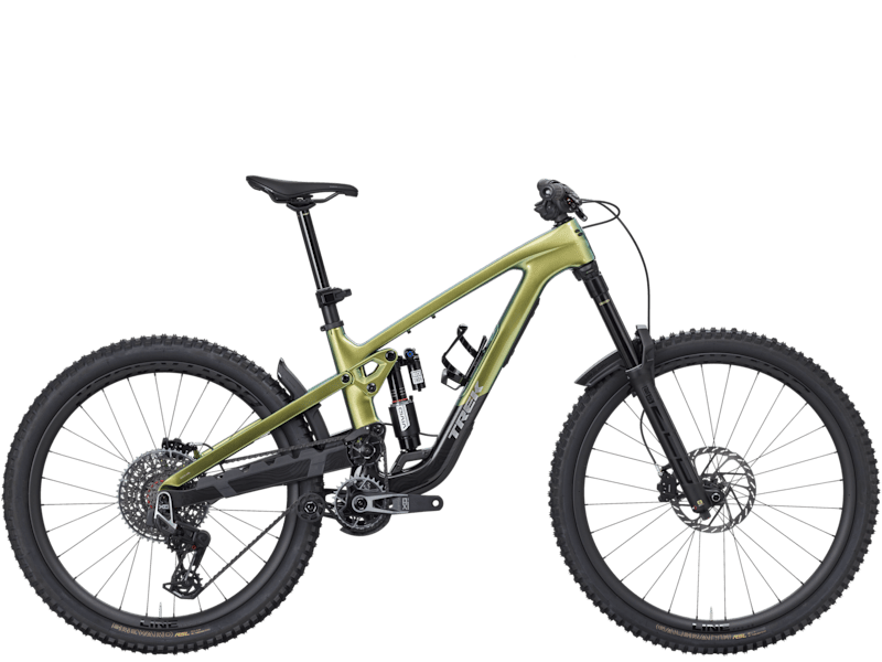 Ciclism - Bicicleta Trek Slash 9.9 Matte Chameleon Green /Dark Web L (29 - roti)