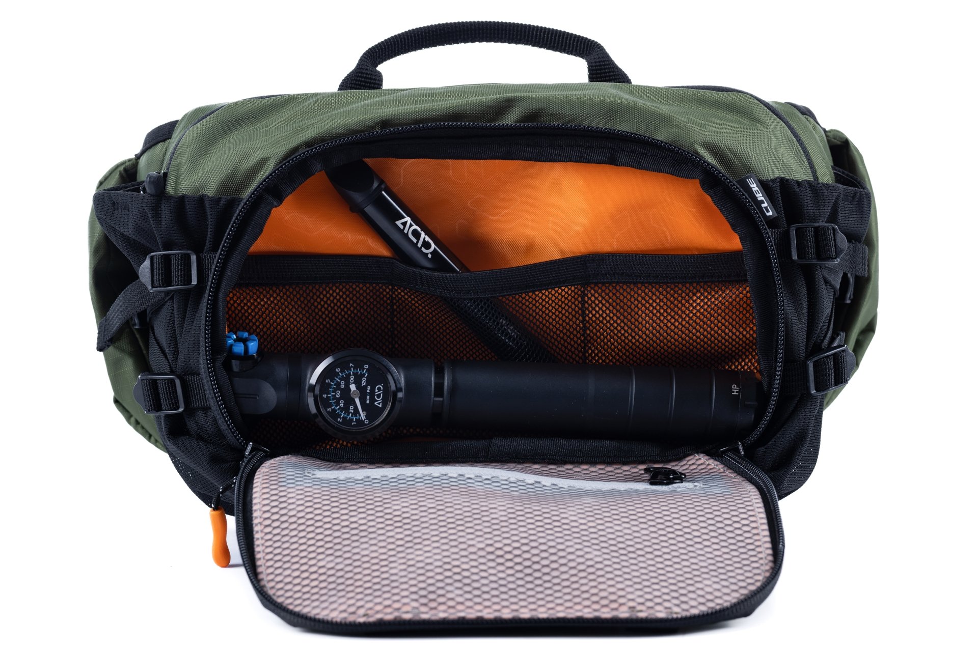 BORSETA CUBE HIP BAG VERTEX 3  OLIVE TM [2]