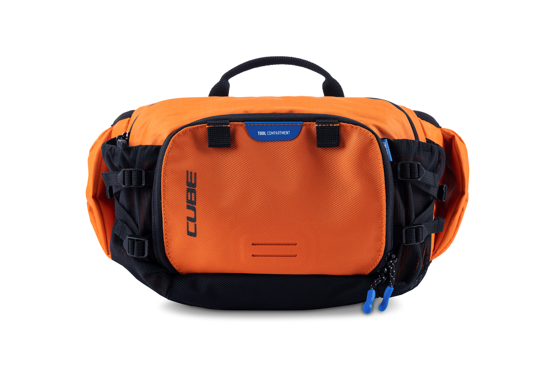 Ciclism - BORSETA CUBE HIP BAG VERTEX 3  ORANGE ACTIONTEAM