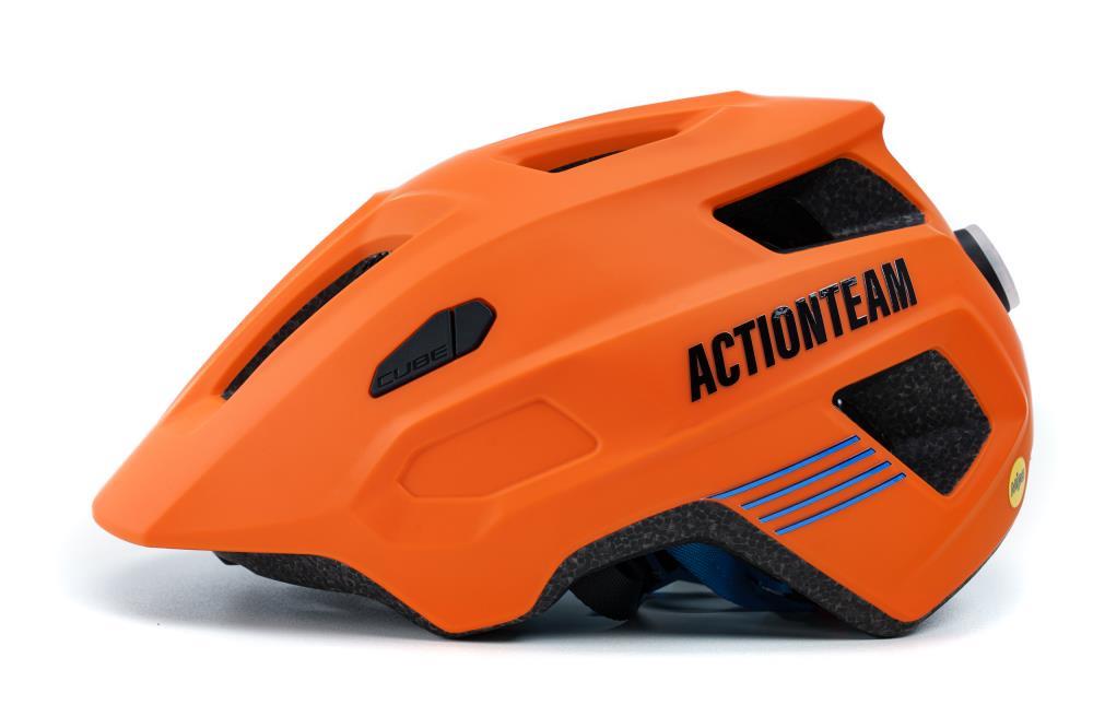 CASCA CUBE LINOK X ACTIONTEAM MATT ORANGE BLUE S (49-55) [1]