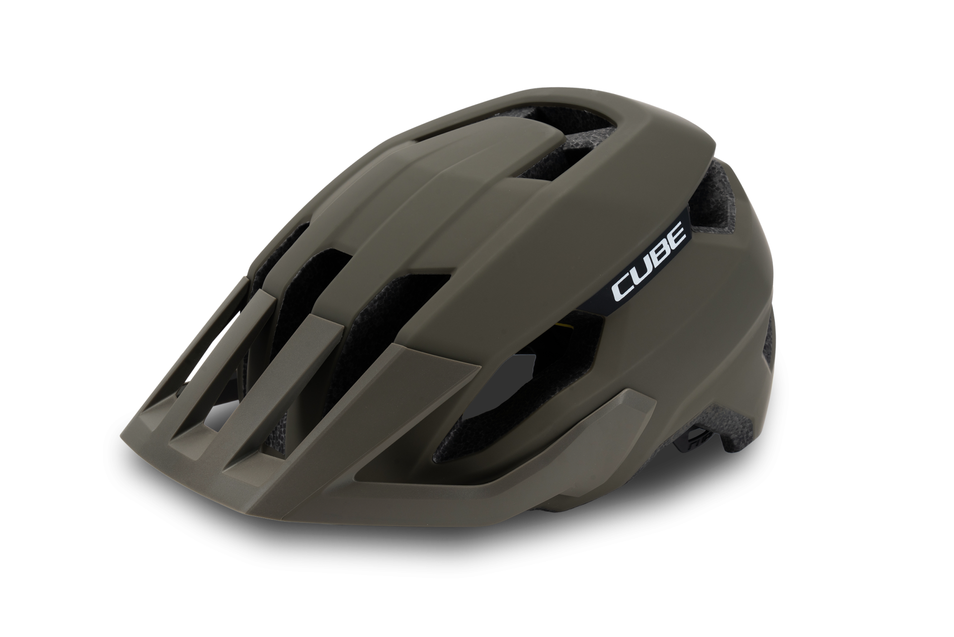 Ciclism - CASCA CUBE STRAY TM OLIVE XS (46-51)