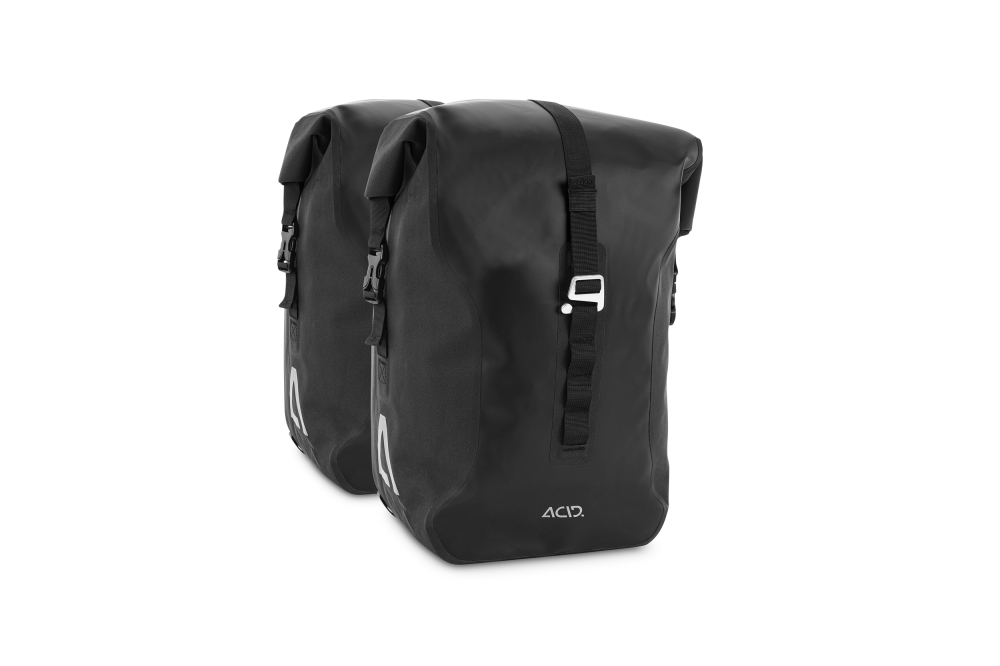 Ciclism - COBURI ACID PANNIRERS TRAVLR PRO 20/2  BLACK