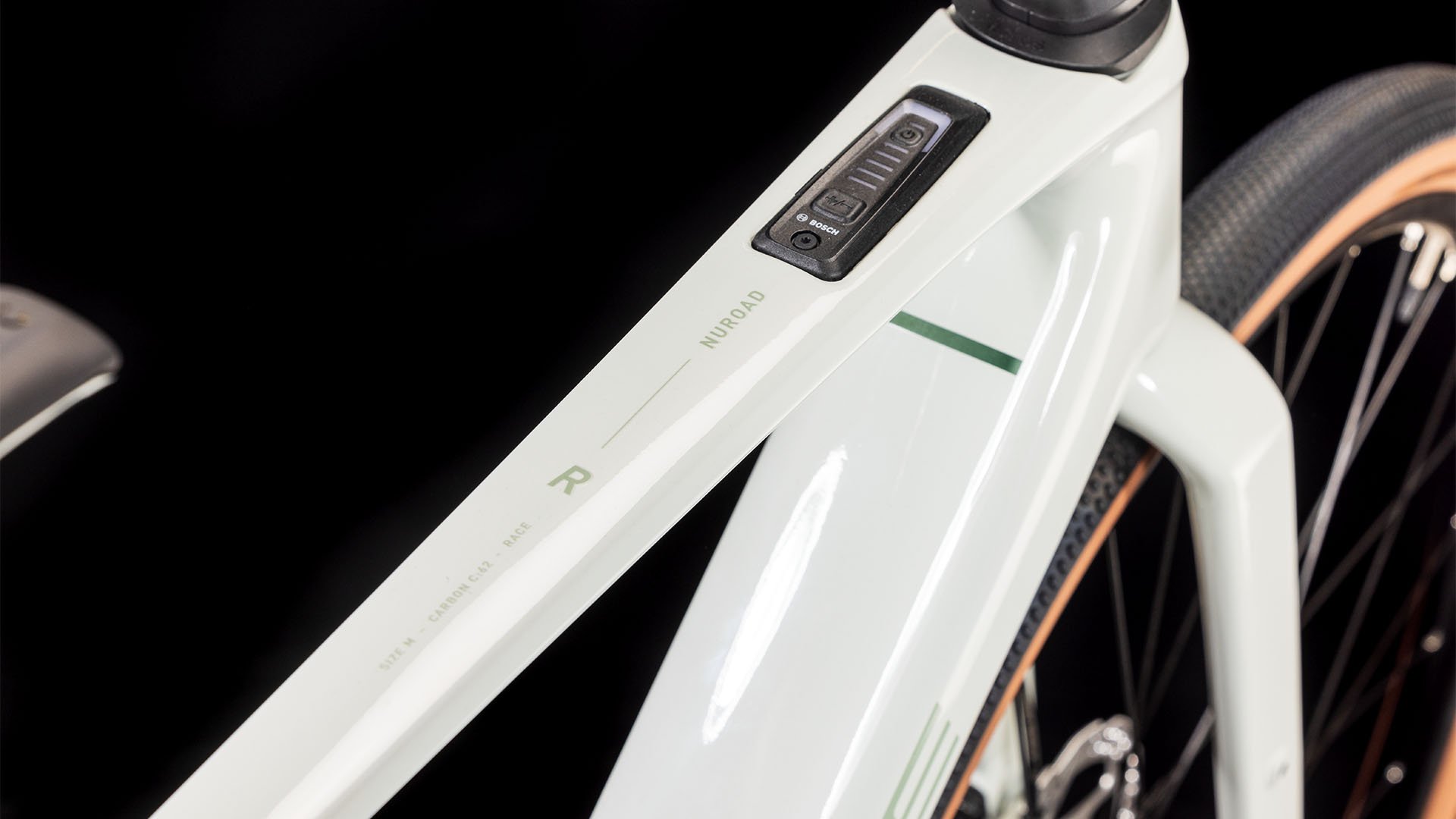 CUBE NUROAD HYBRID C:62 RACE 400X DESERTSTONE/GREEN XL [2]