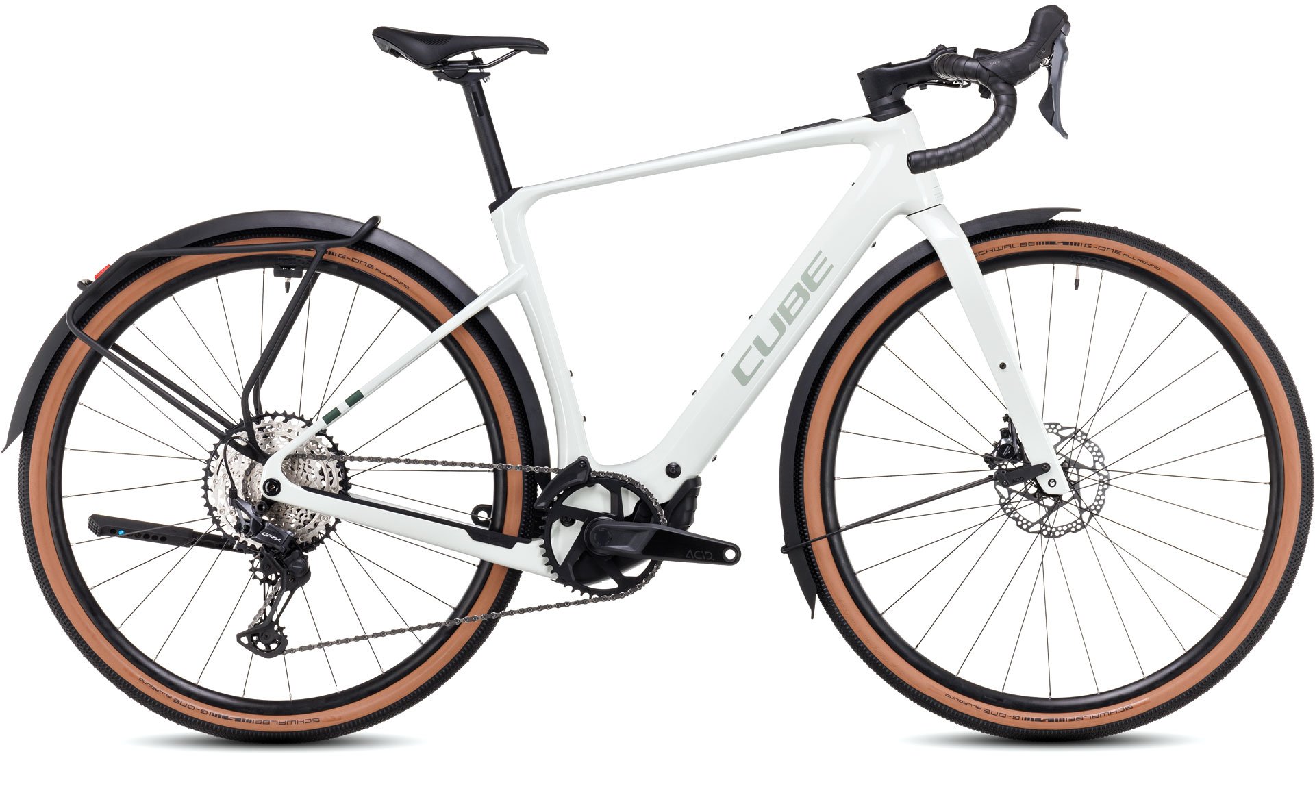 Ciclism - CUBE NUROAD HYBRID C:62 RACE FE 400X DESERTSTONE/GREEN M