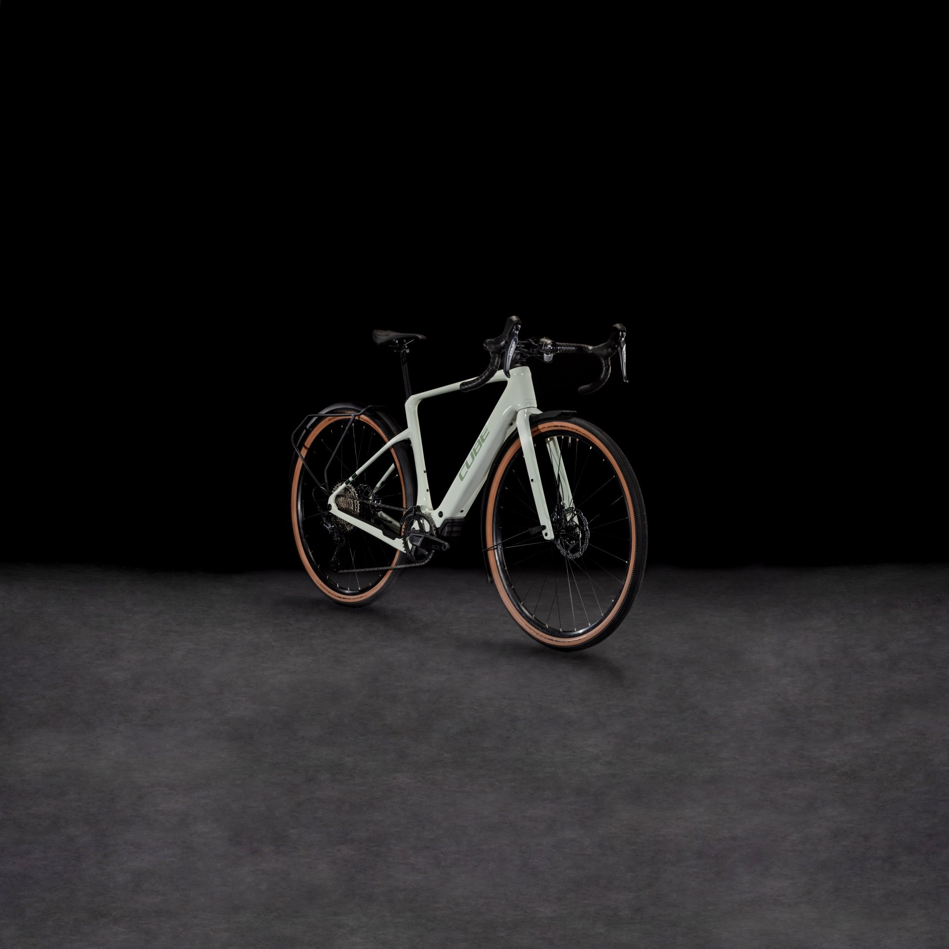 CUBE NUROAD HYBRID C:62 RACE FE 400X DESERTSTONE/GREEN M [1]