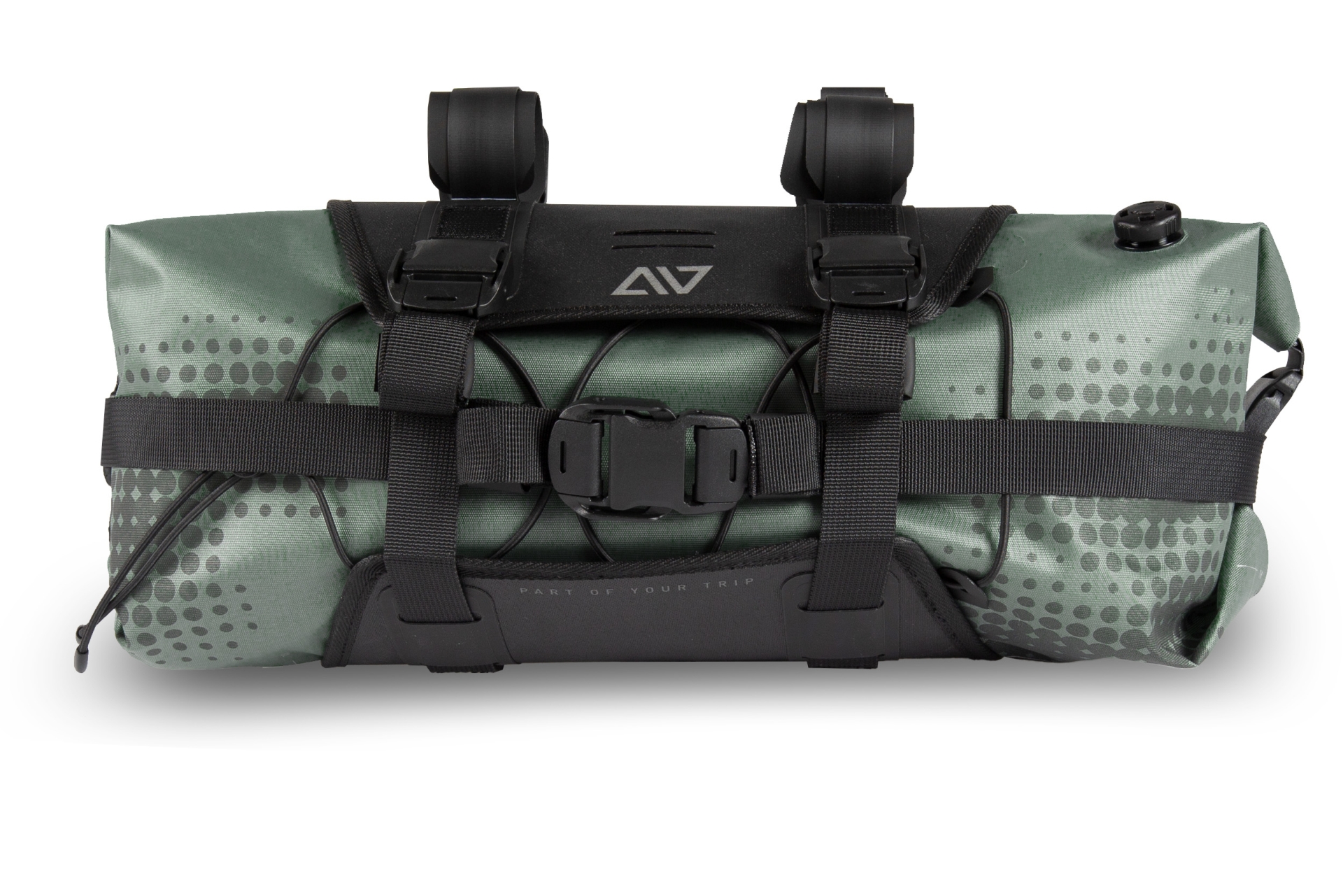 GEANTA ACID HANDLEBAR BAG PACK PRO 9 NEGRU-VERDE [2]