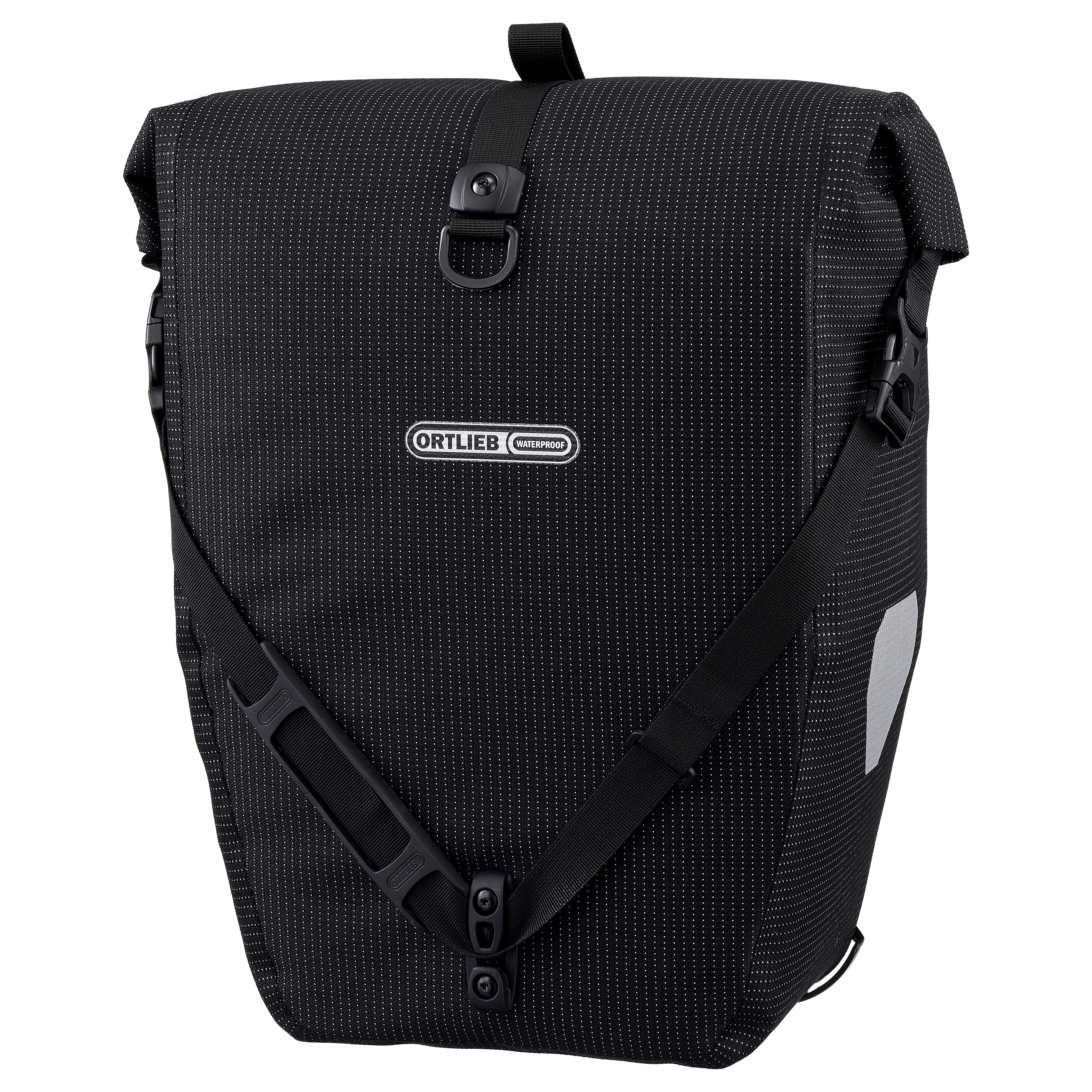 Ciclism - GEANTA PORTBAGAJ ORTLIEB BACK-ROLLER HIGH-VIS 20L Black-refl V2