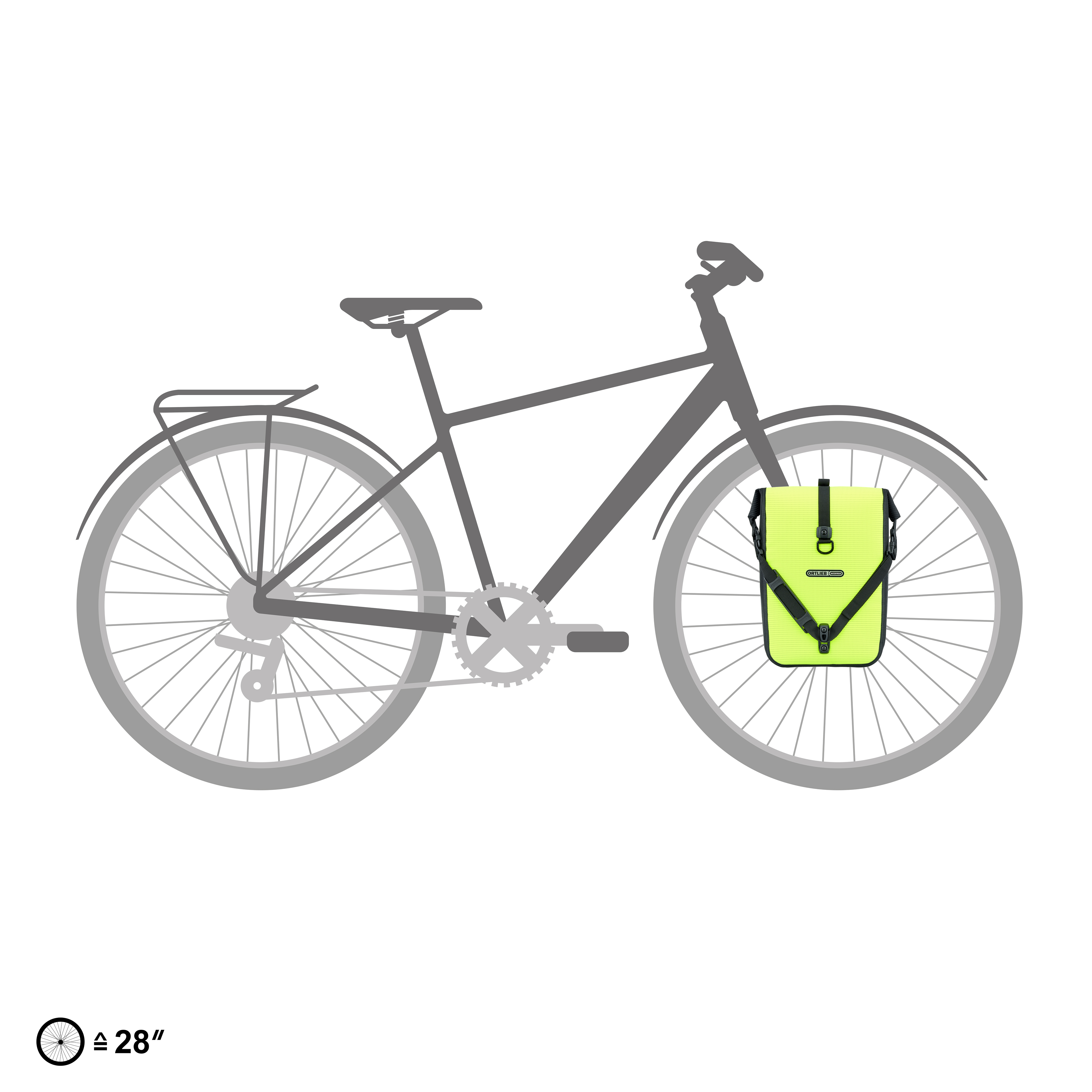 GEANTA PORTBAGAJ ORTLIEB SPORT-ROLLER HIGH-VIS 14.5L Neon Yellow/Black [1]