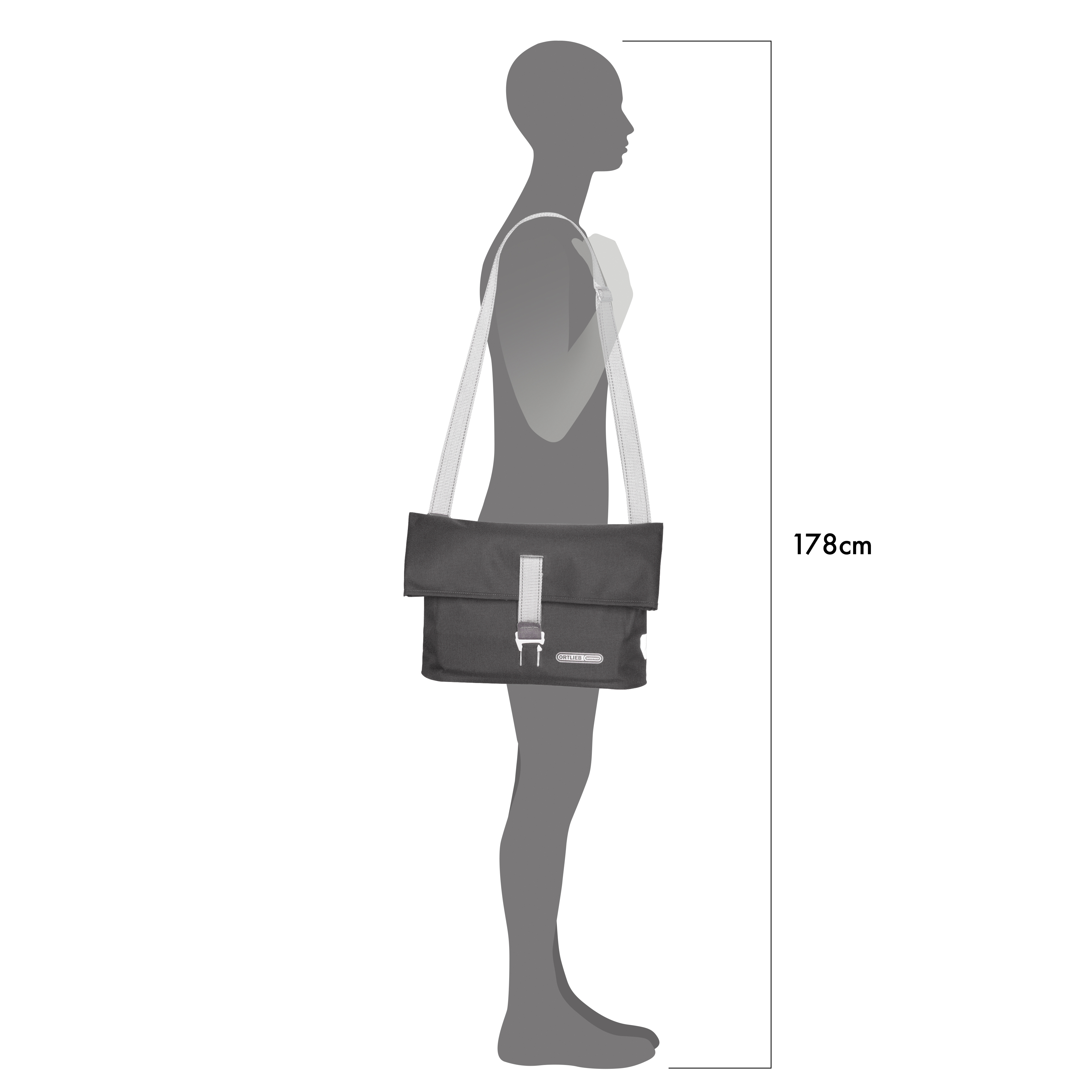 GEANTA PORTBAGAJ ORTLIEB TWIN-CITY URBAN 9L Pepper [4]