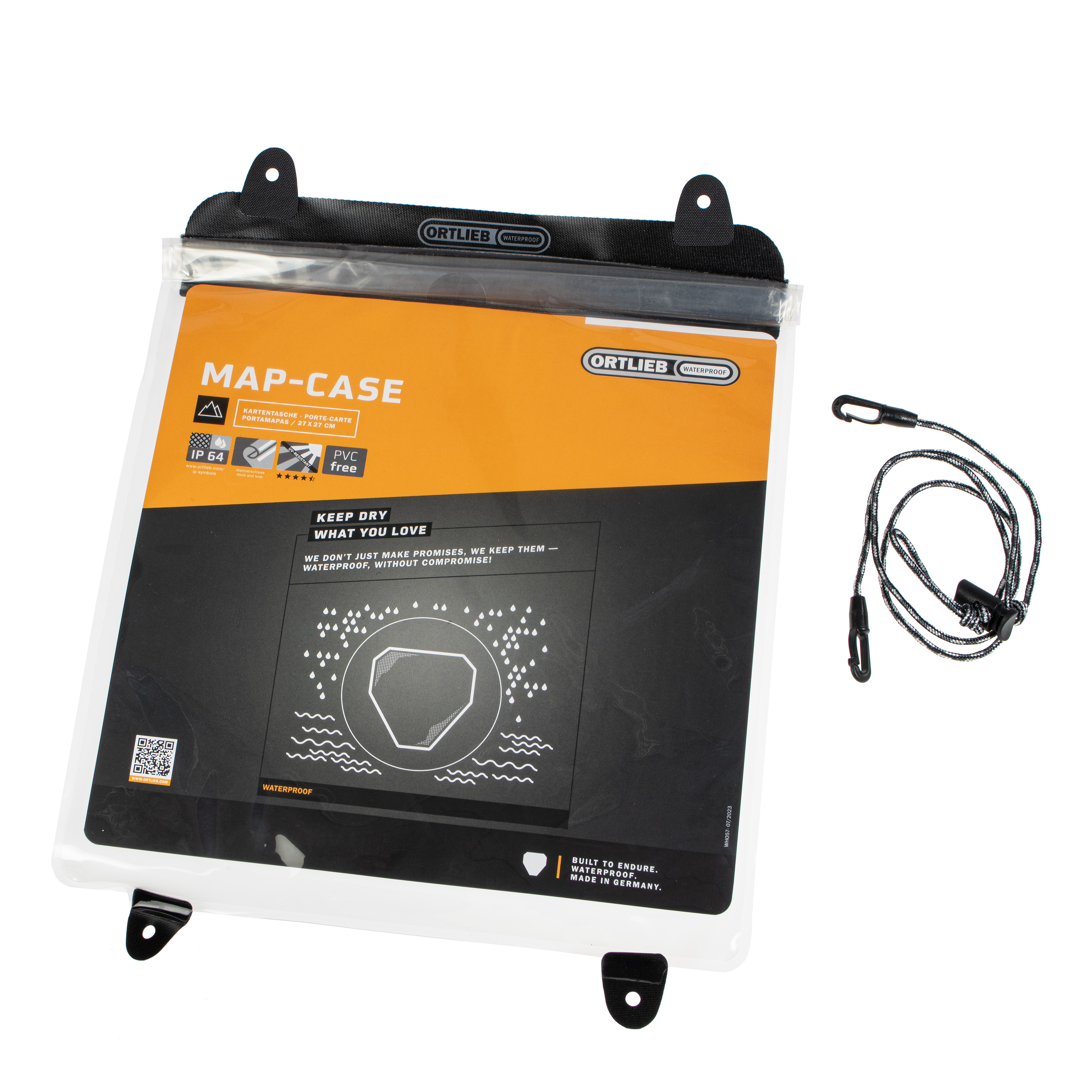 Ciclism - HUSA PENTRU HARTA ORTLIEB MAP-CASE Transparent