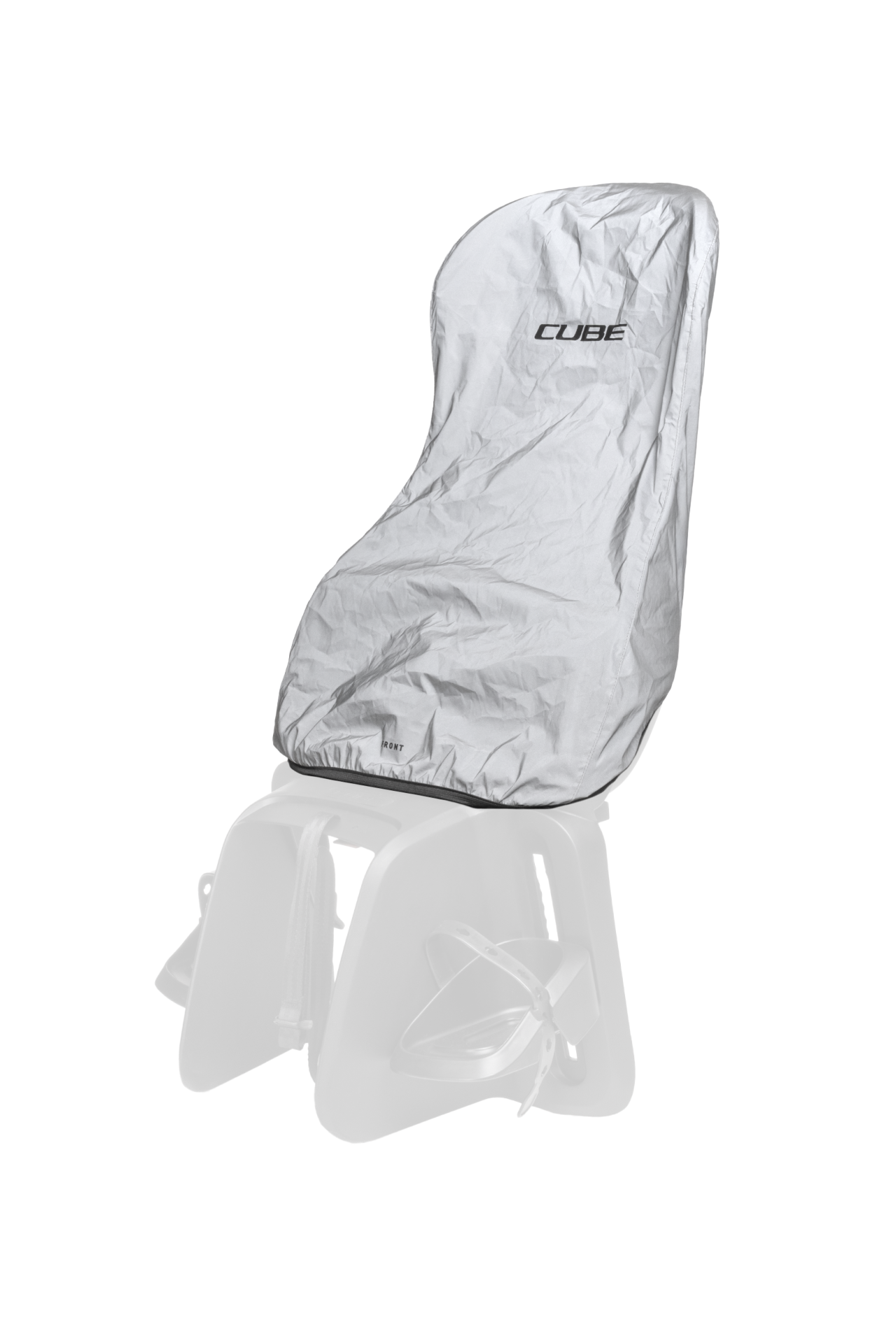 Ciclism - HUSA PLOAIE SCAUN COPII CUBE RAINCOVER KIDS Argintiu