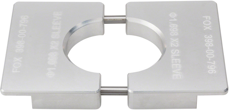 KIT TOOLING: CLAMPS ALL FLOAT X2S INNER AIR SLEEVE FOX Argintiu [1]