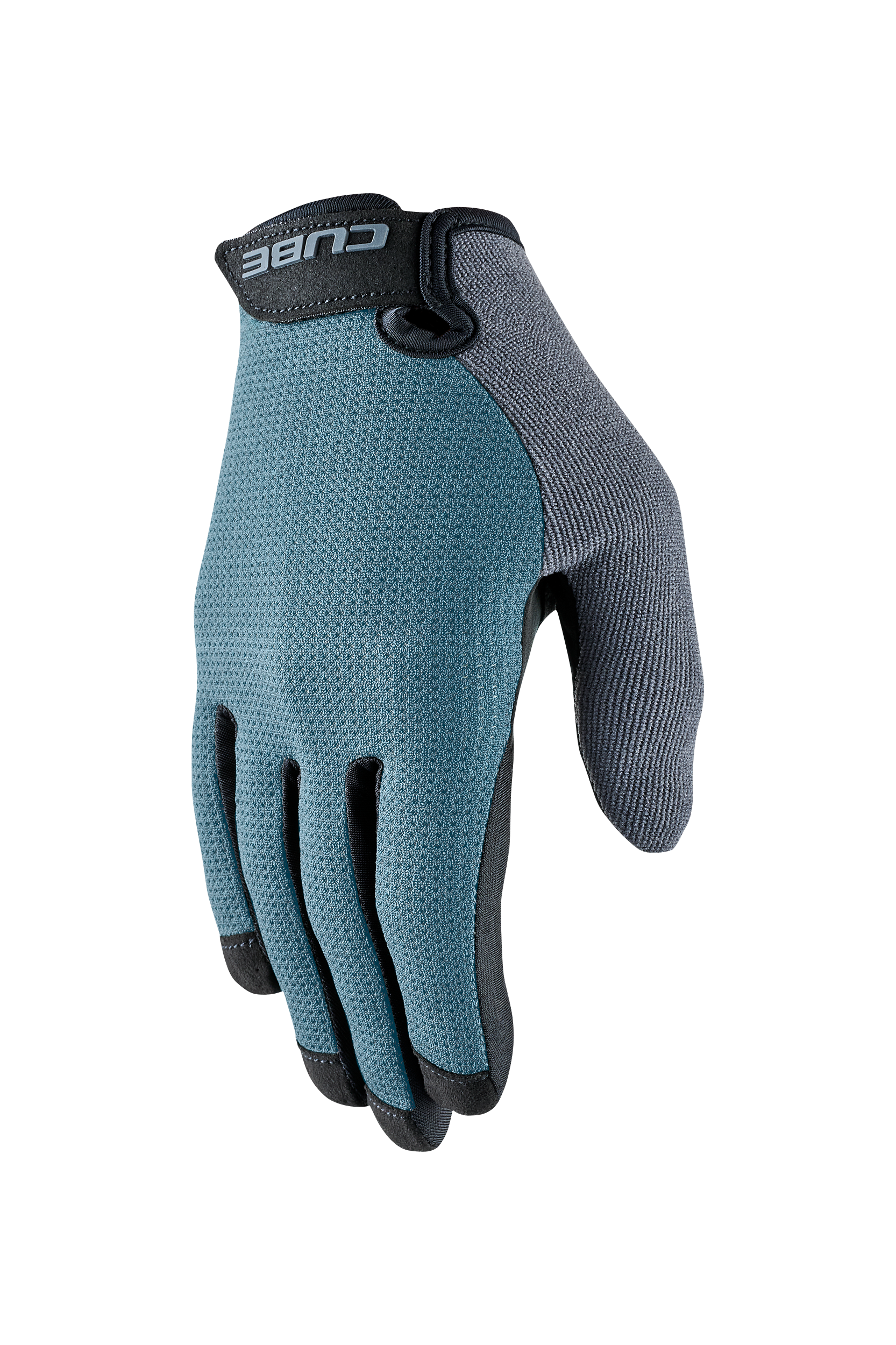 Ciclism - MANUSI CUBE CMPT COMFORT LONG FINGER BLUE S (7)