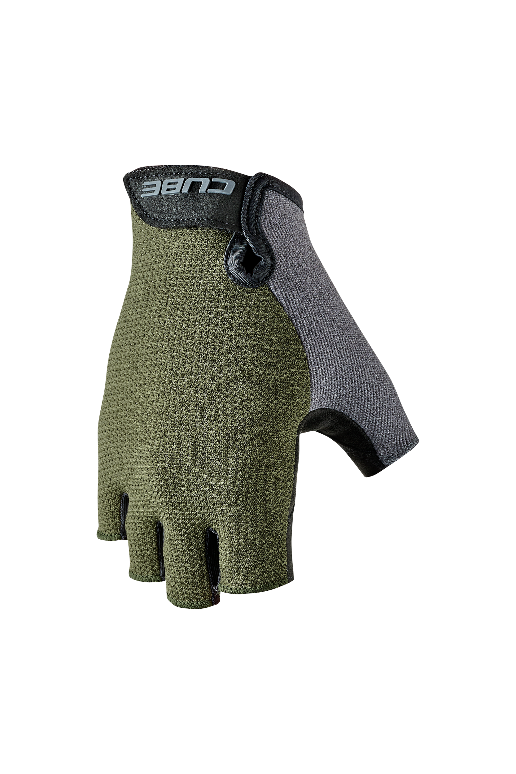 Ciclism - MANUSI CUBE CMPT COMFORT SHORT FINGER TM REED GREEN M (8)