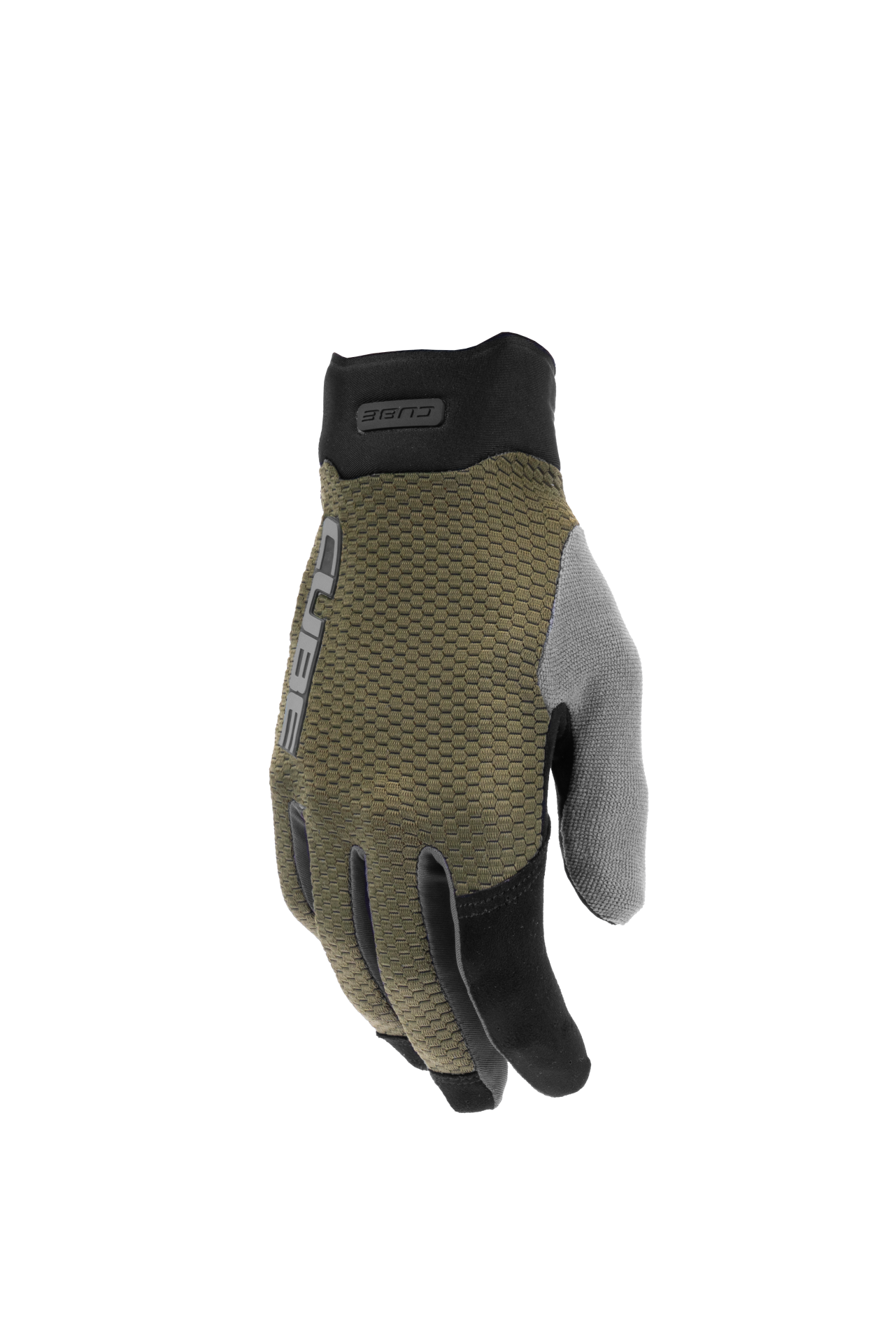 Ciclism - MANUSI CUBE GRAVITY LONG FINGER TM GREEN/GREY S