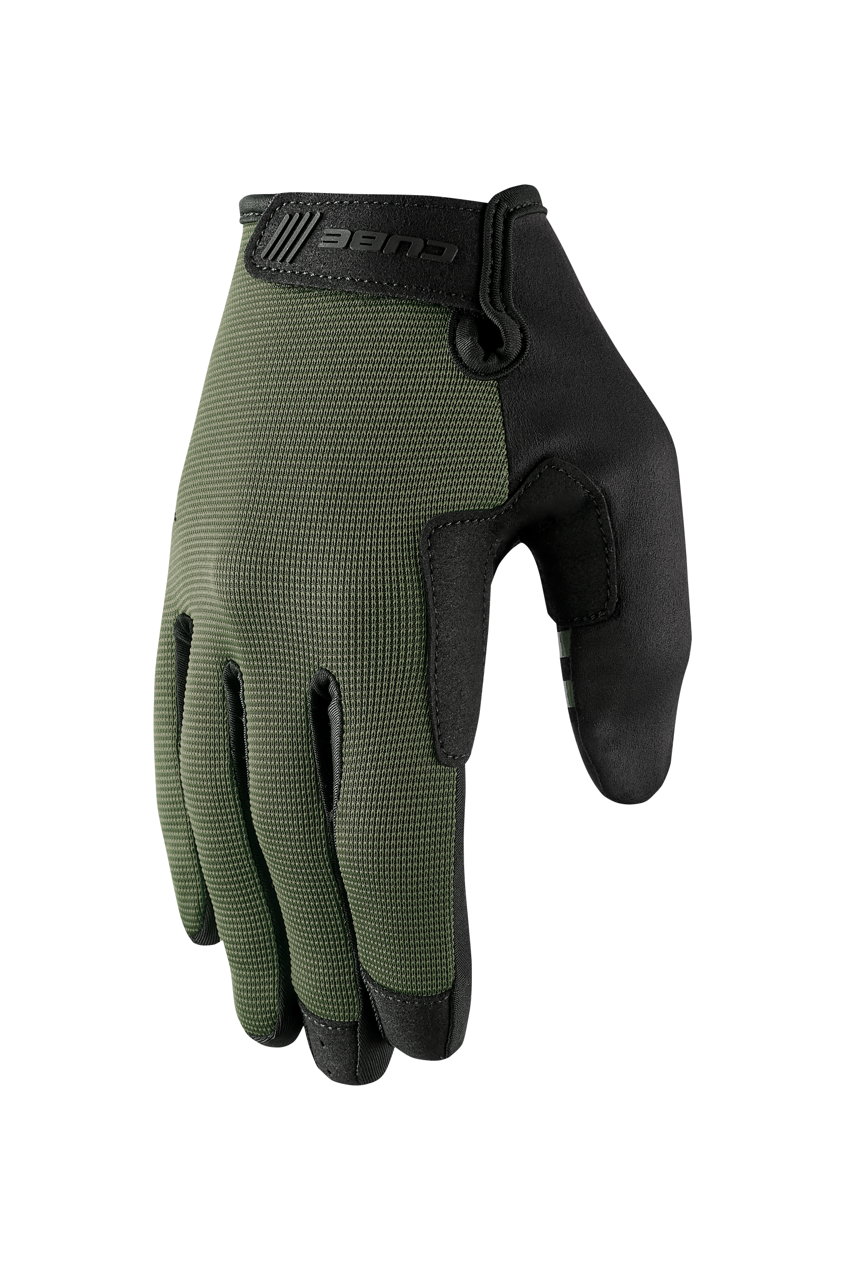 Ciclism - MANUSI CUBE GRAVITY LONG FINGER TM REED GREEN M (8)