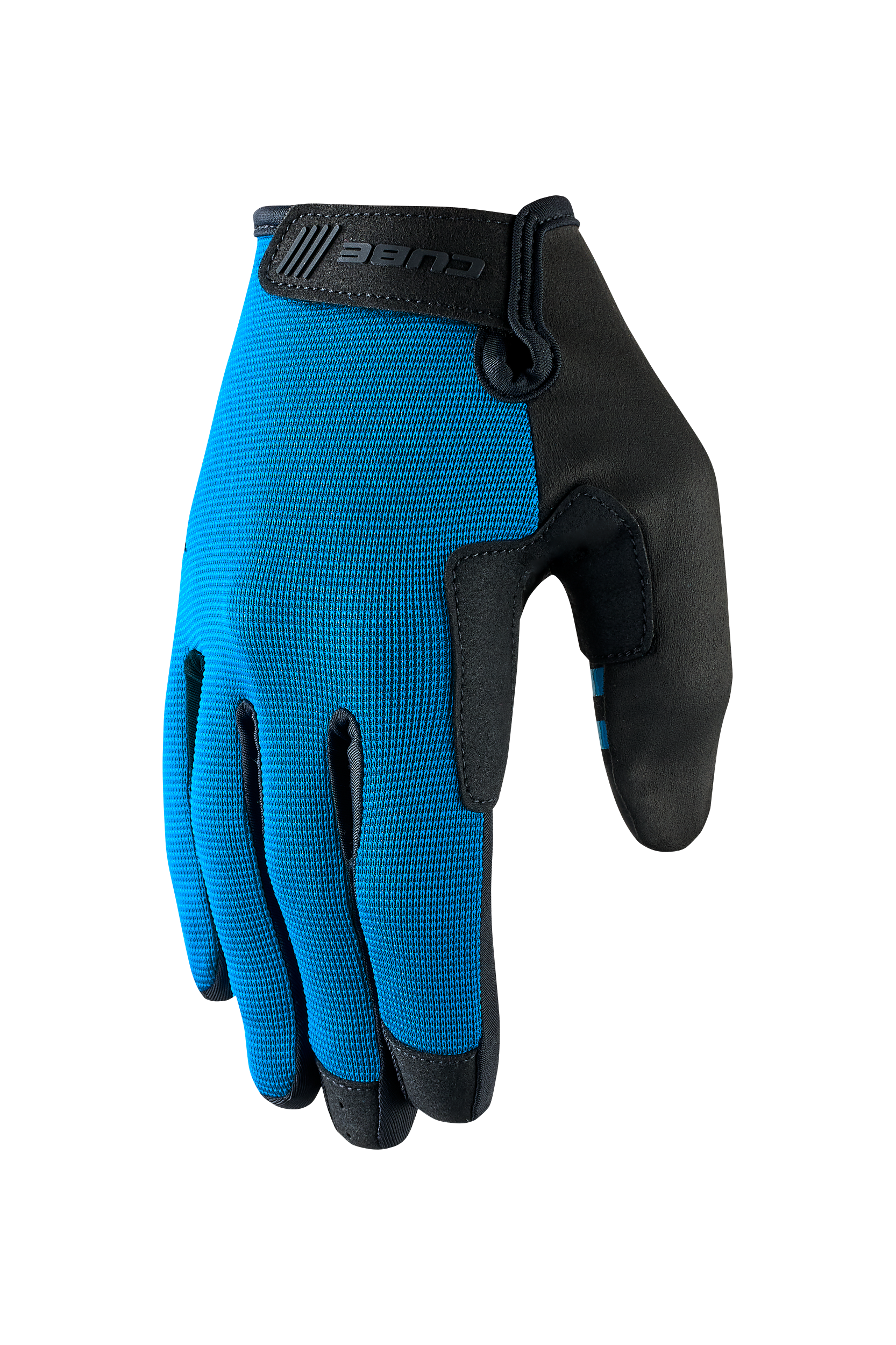 Ciclism - MANUSI CUBE GRAVITY LONG FINGER X ACTIONTEAM TOPAS BLUE M (8)