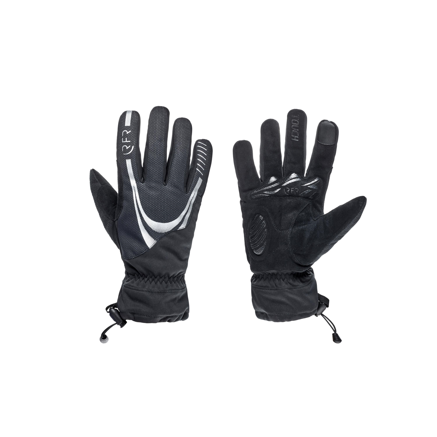 Ciclism - MANUSI RFR COMFORT WINTER LONG FINGER BLACK S