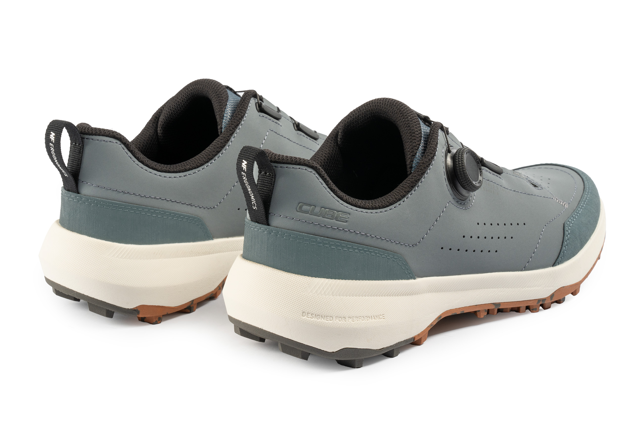 PANTOFI CICLISM CUBE LOXIA PRO BLUE/SAND 47 [3]