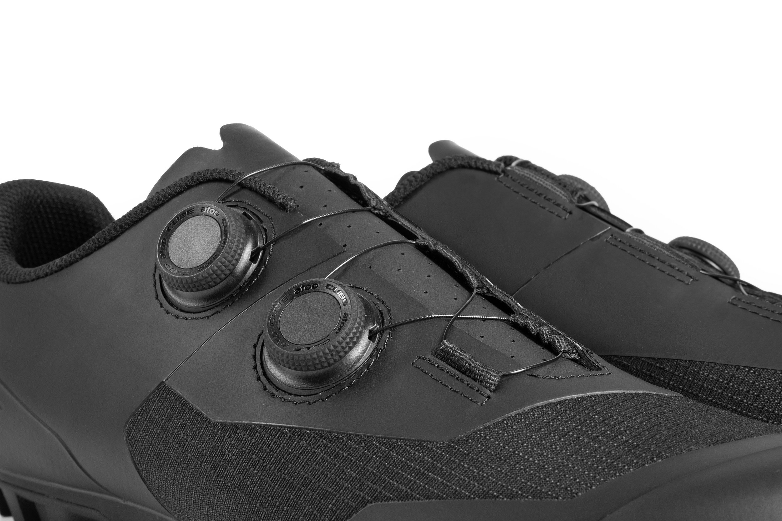 PANTOFI CICLISM CUBE PEAK PRO BLACK 38 [4]