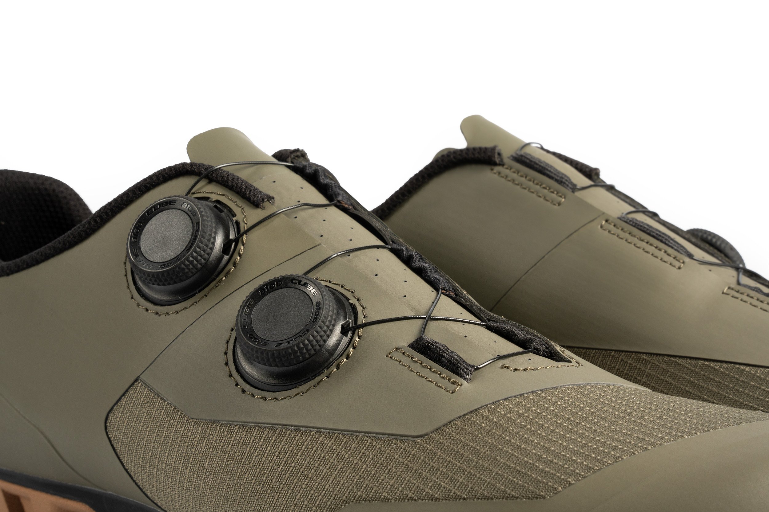 PANTOFI CICLISM CUBE PEAK PRO OLIVE 37 [4]