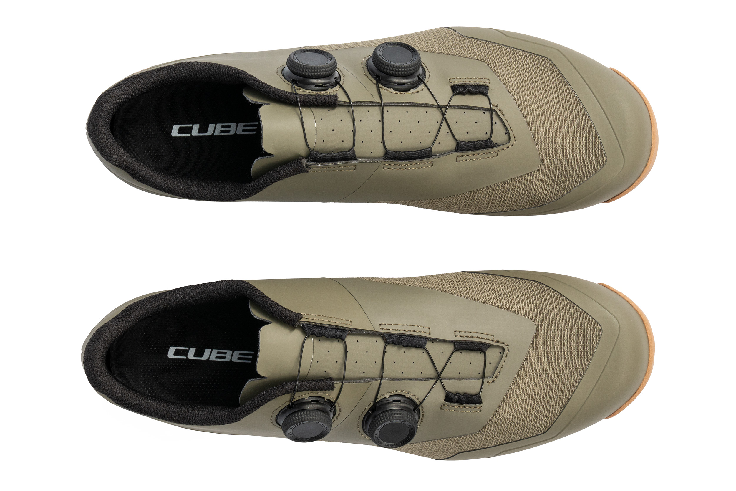 PANTOFI CICLISM CUBE PEAK PRO OLIVE 40 [1]