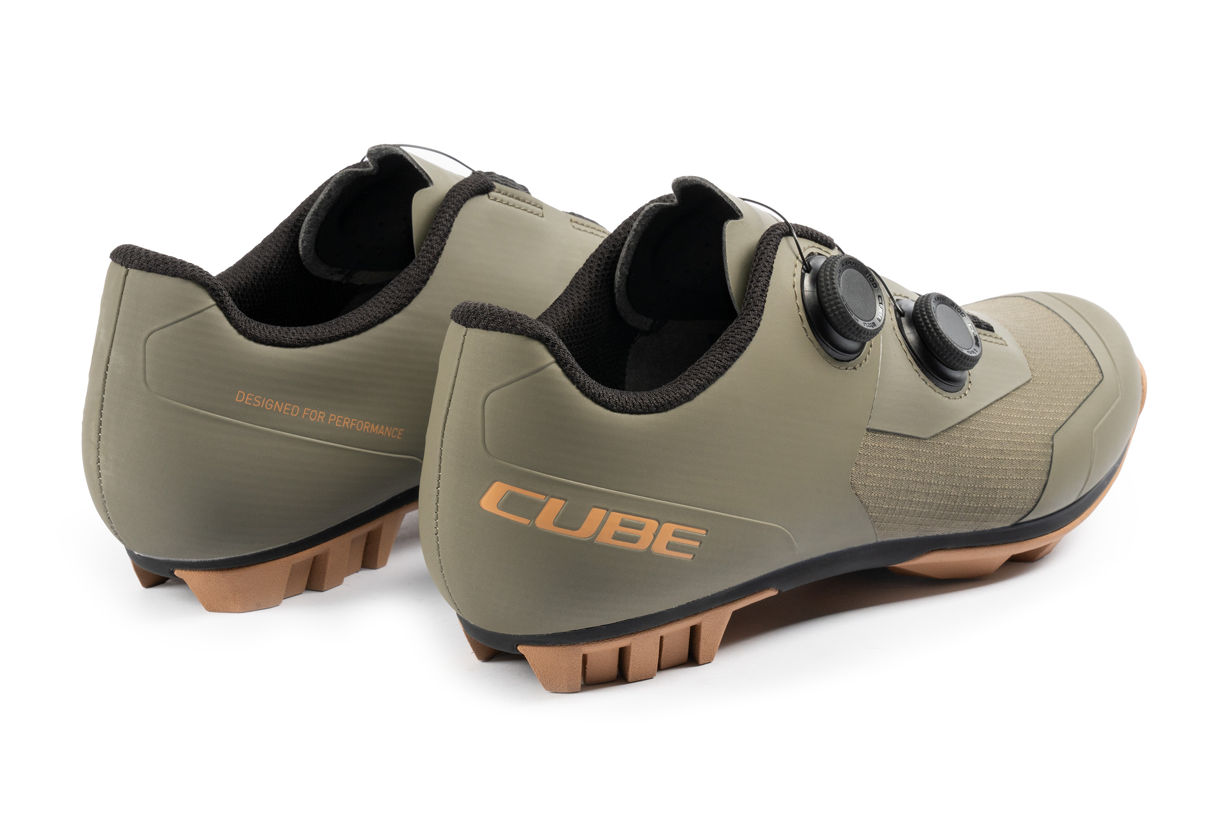 PANTOFI CICLISM CUBE PEAK PRO OLIVE 44 [3]