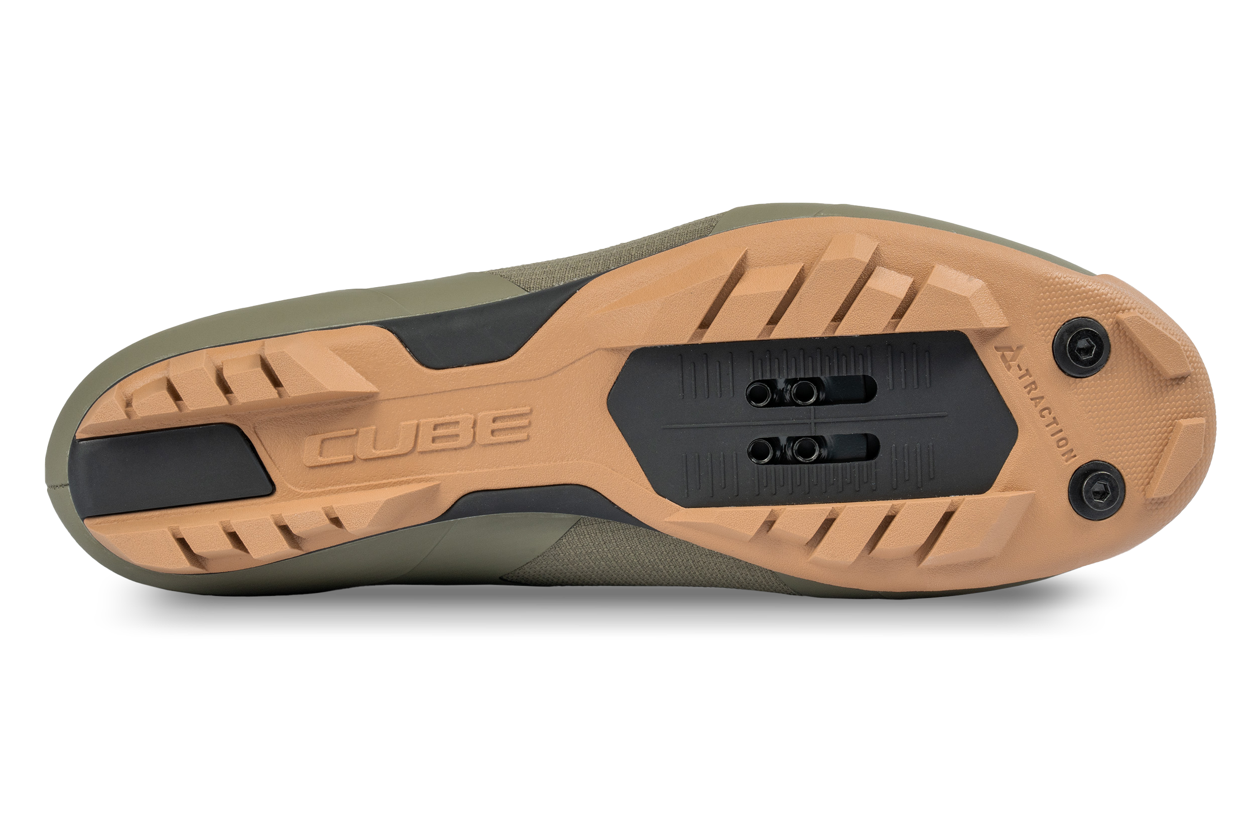 PANTOFI CICLISM CUBE PEAK PRO OLIVE 45 [2]