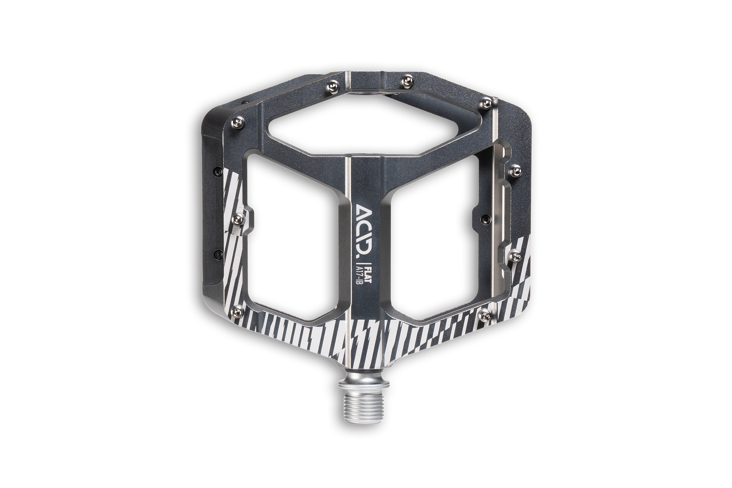 Ciclism - PEDALE ACID FLAT A17-IB Argintiu