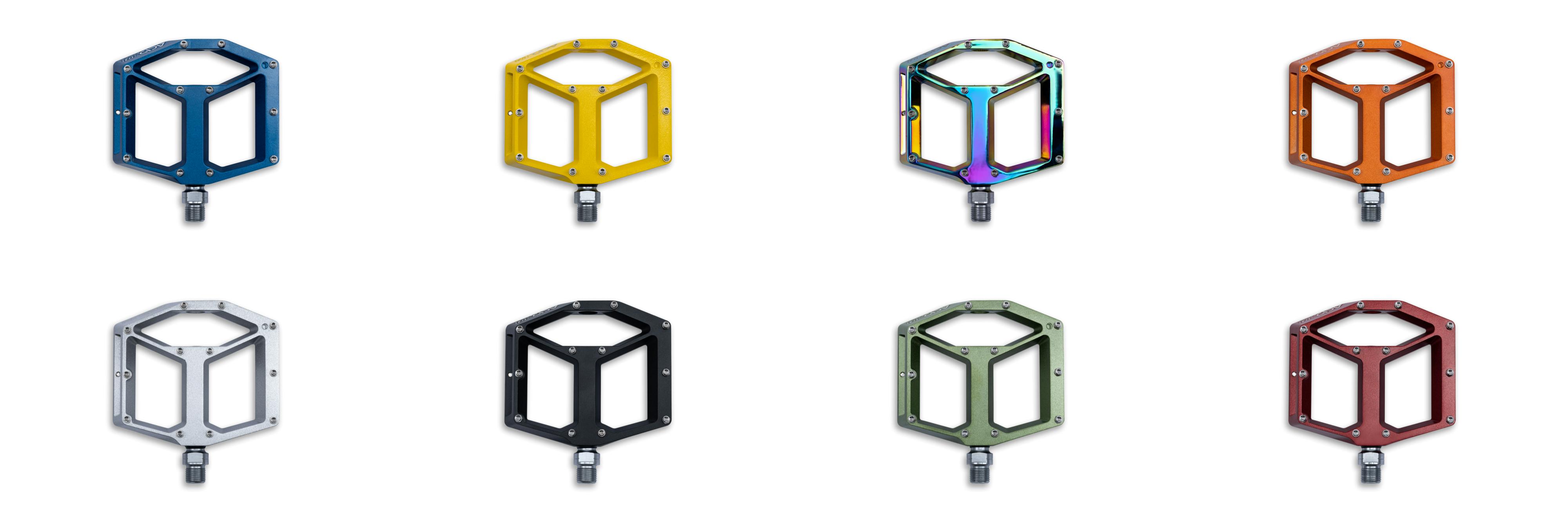 Ciclism - PEDALE ACID FLAT A3-ZP R ALBASTRU