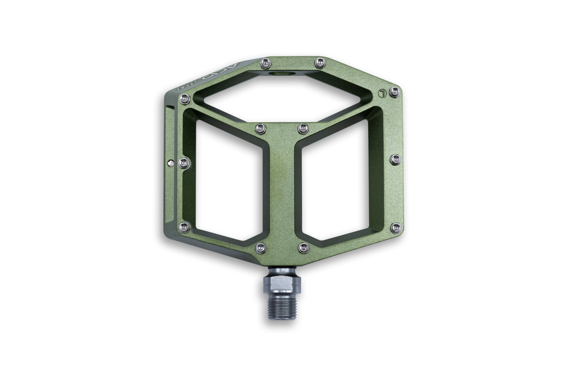PEDALE ACID FLAT A3-ZP R OLIVE [1]
