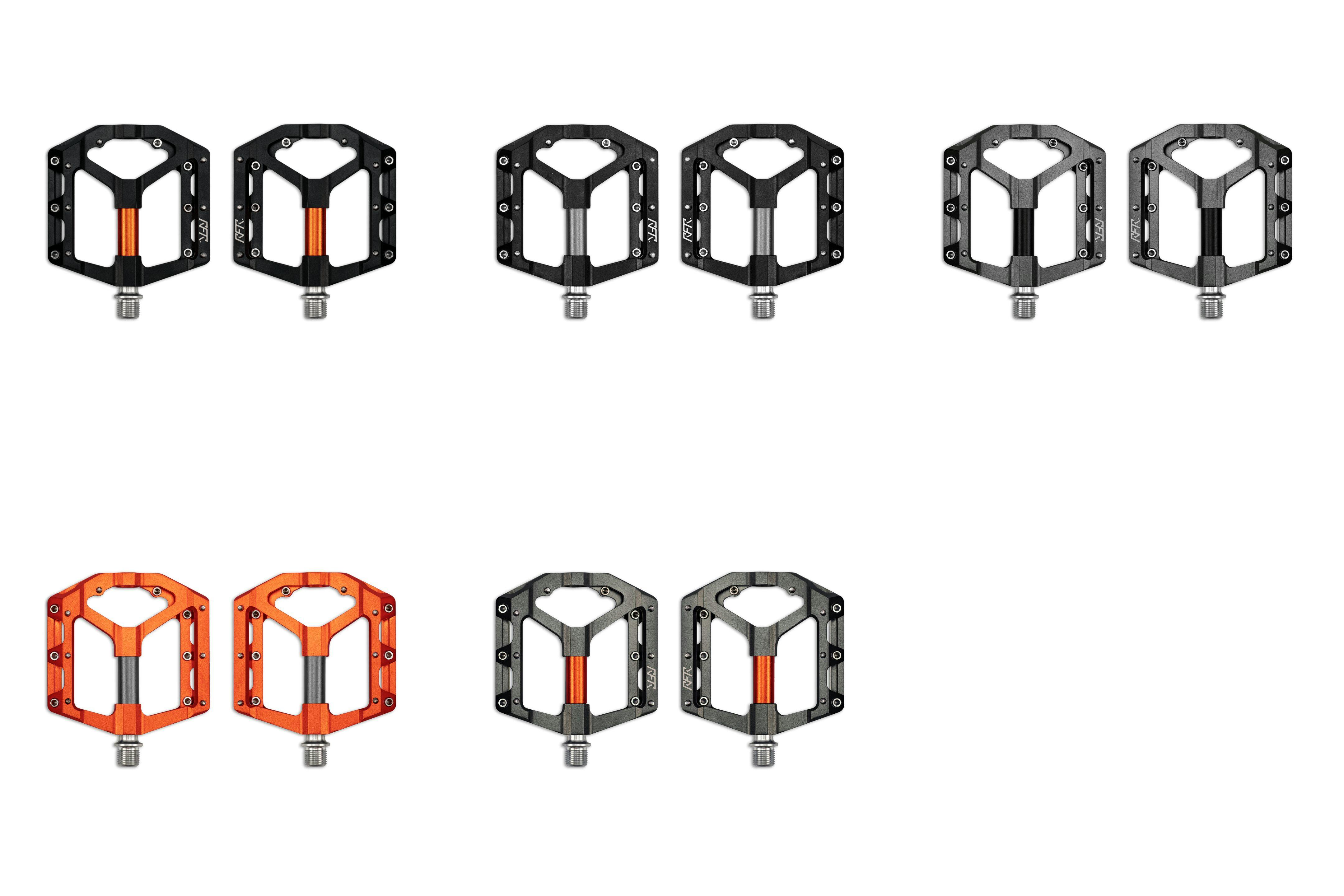 Ciclism - PEDALE RFR FLAT SLT 2.0 ORANGE GREY