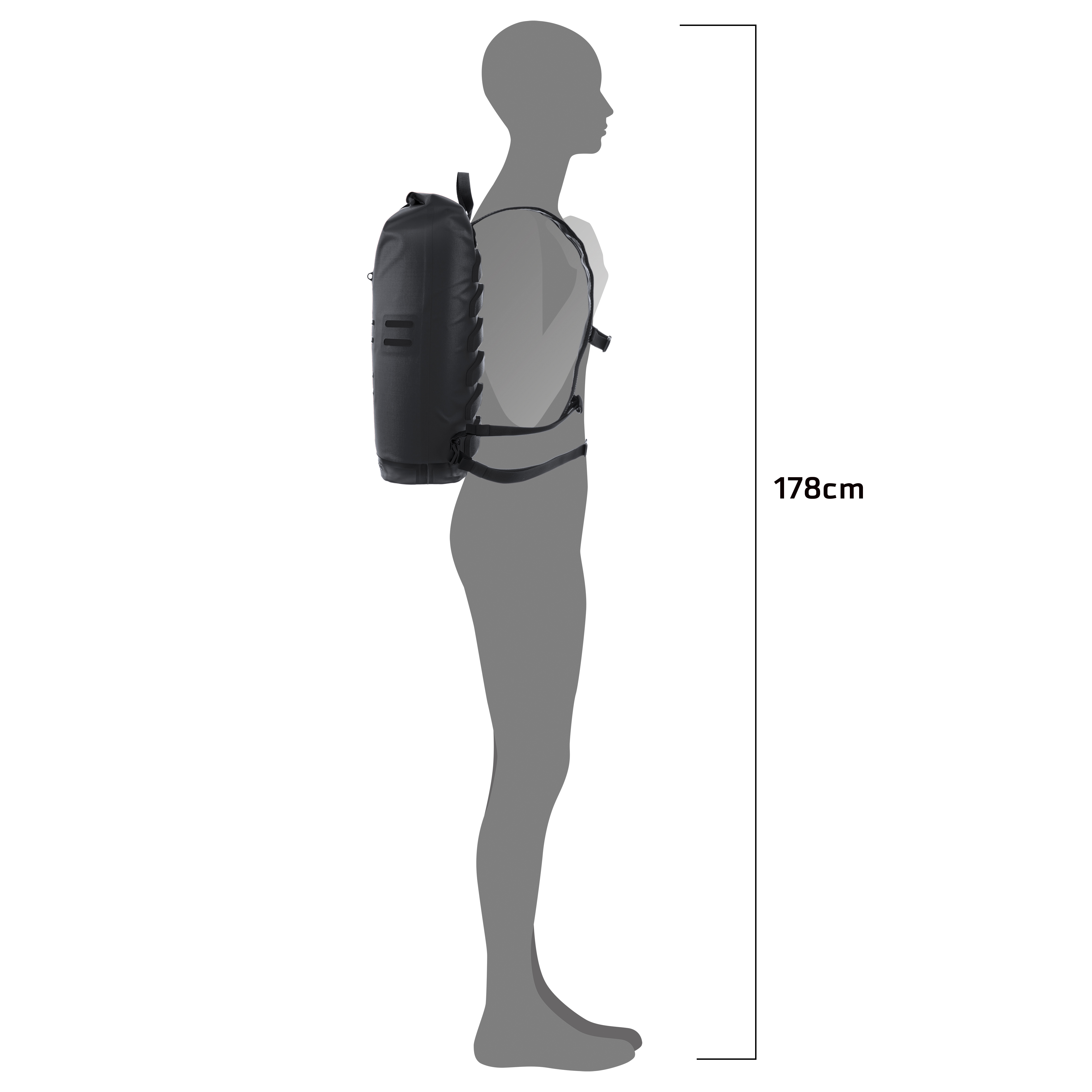 RUCSAC ORTLIEB COMMUTER-DAYPACK 21L Black [4]