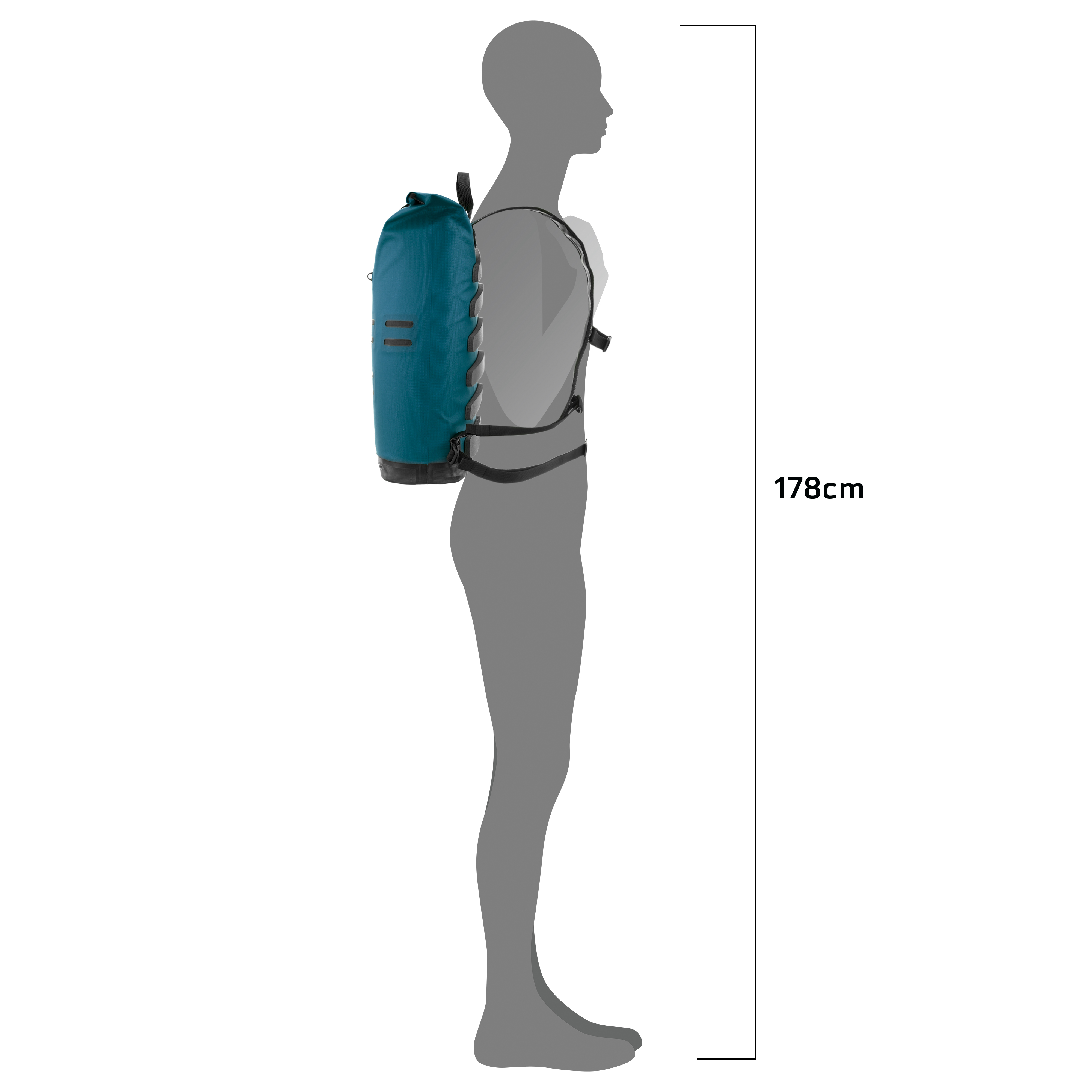 RUCSAC ORTLIEB COMMUTER-DAYPACK 21L Petrol [4]