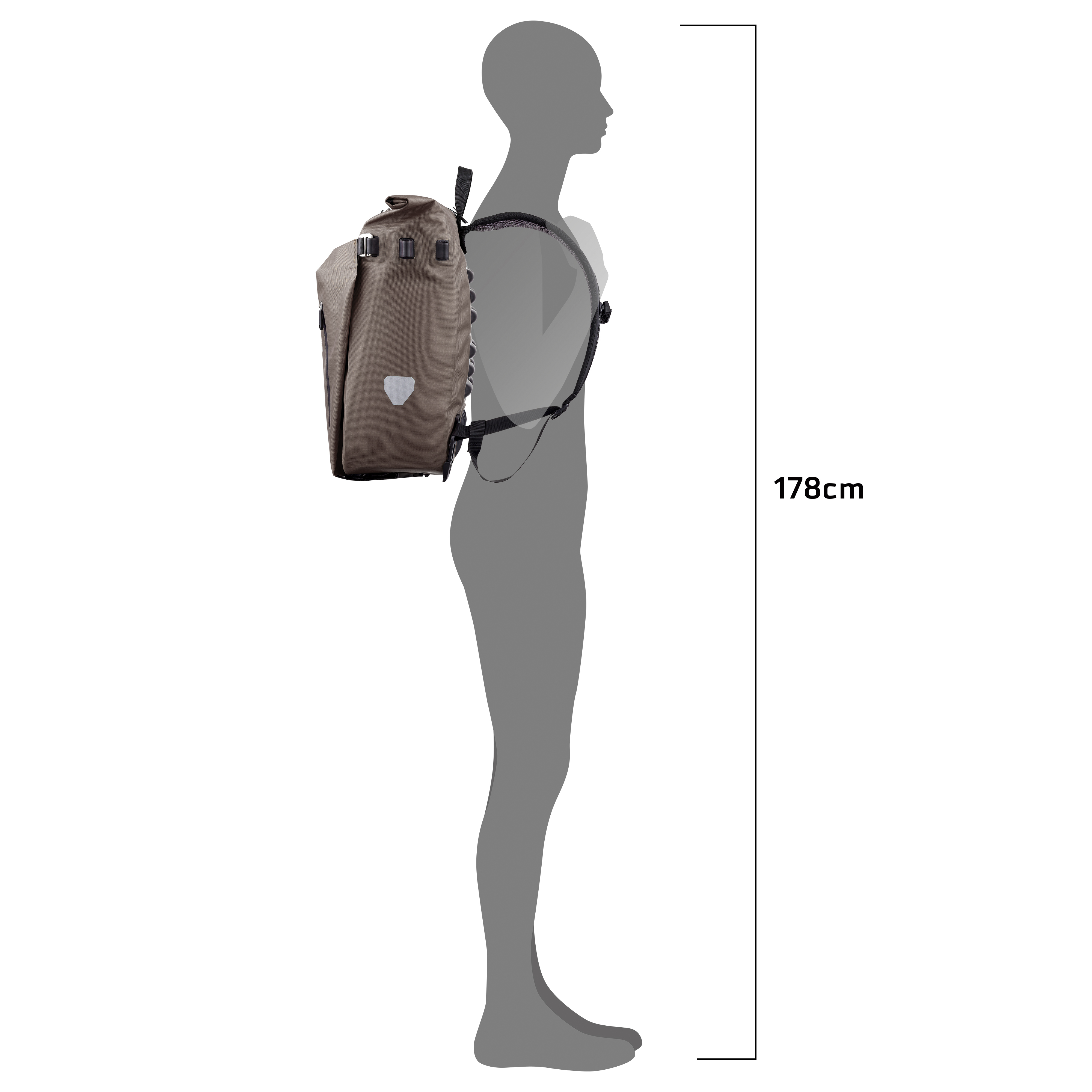 RUCSAC ORTLIEB VARIO 20L Dark sand QL 2.1 [4]