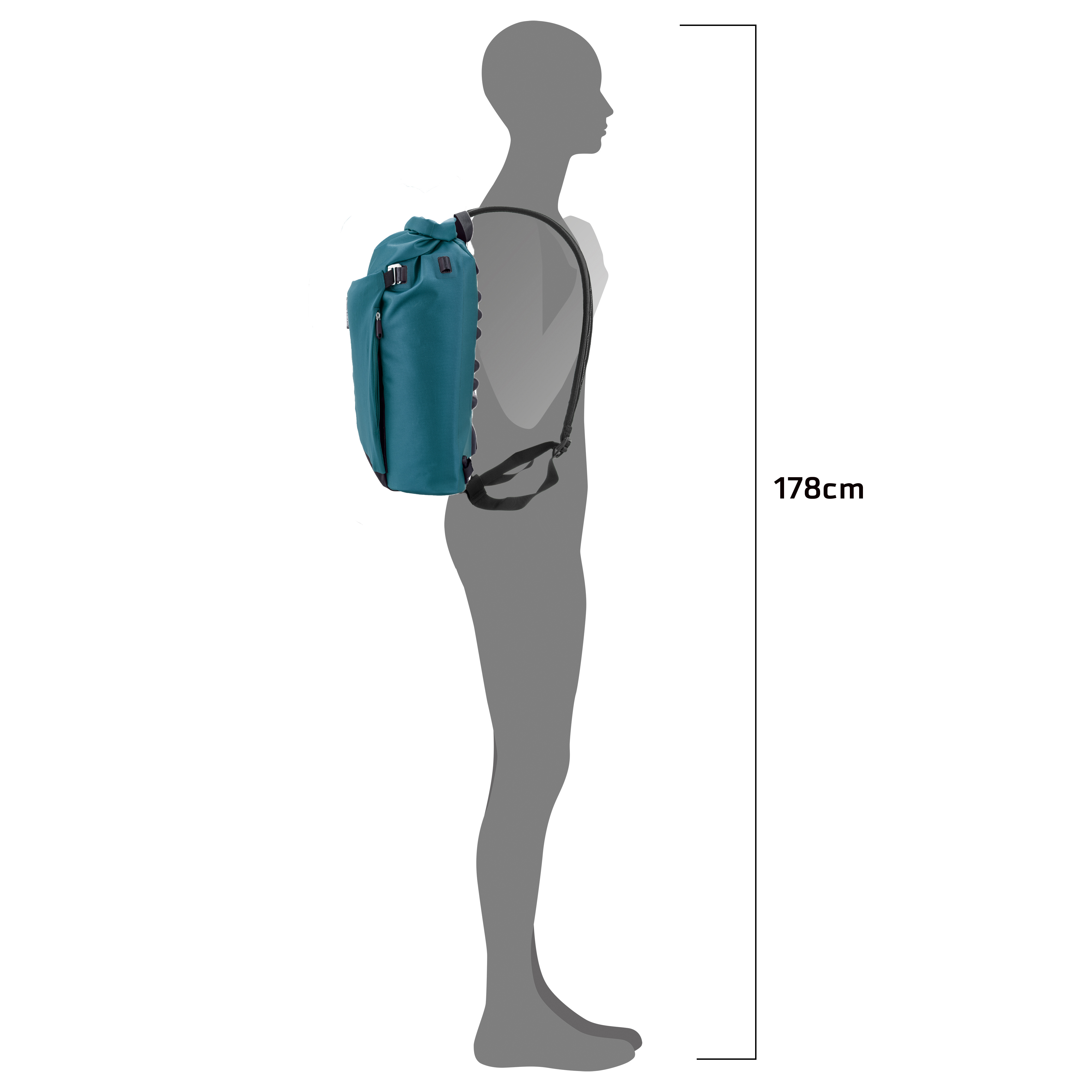 RUCSAC ORTLIEB VARIO LITE 22L Petrol [4]