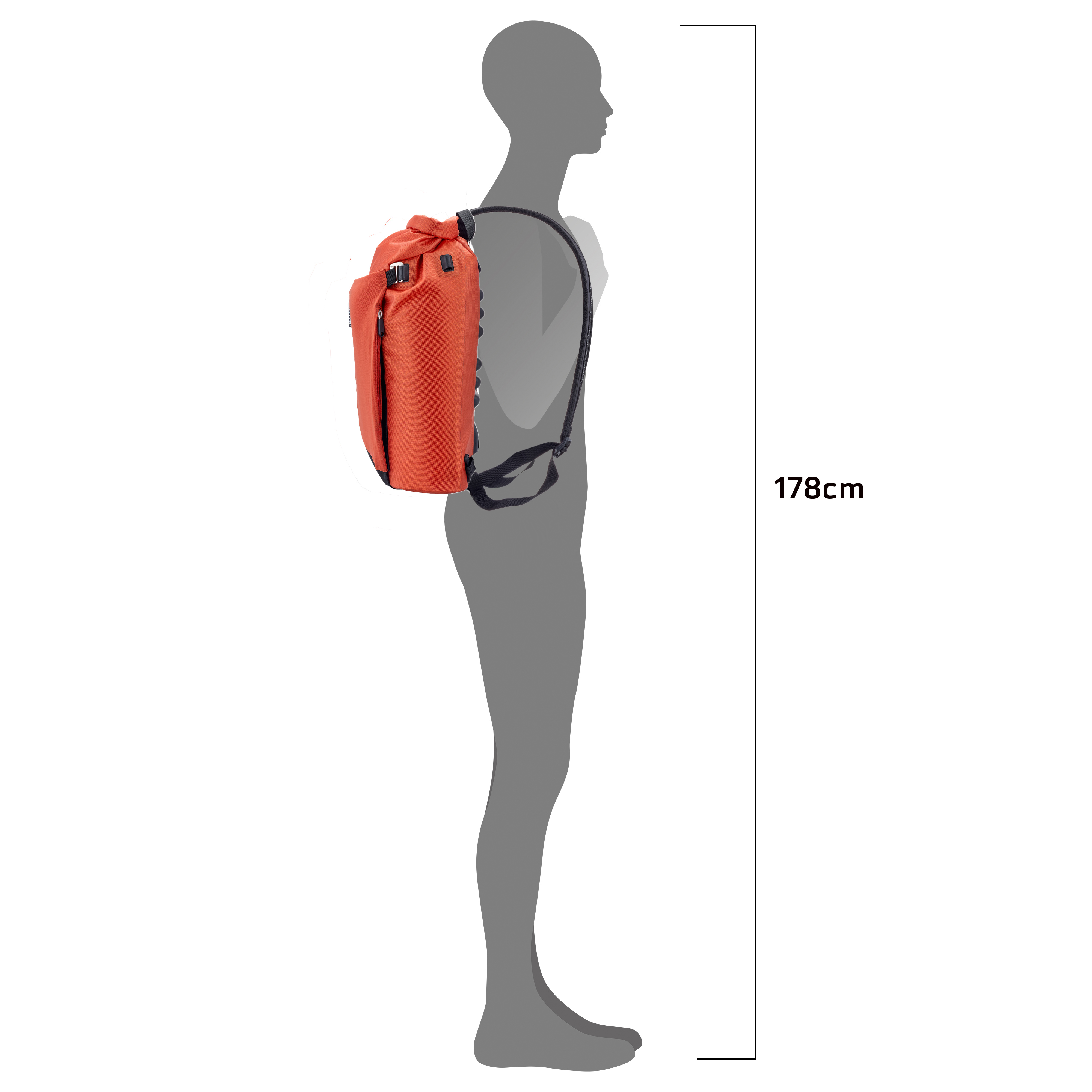 RUCSAC ORTLIEB VARIO LITE 22L Rooibos [4]
