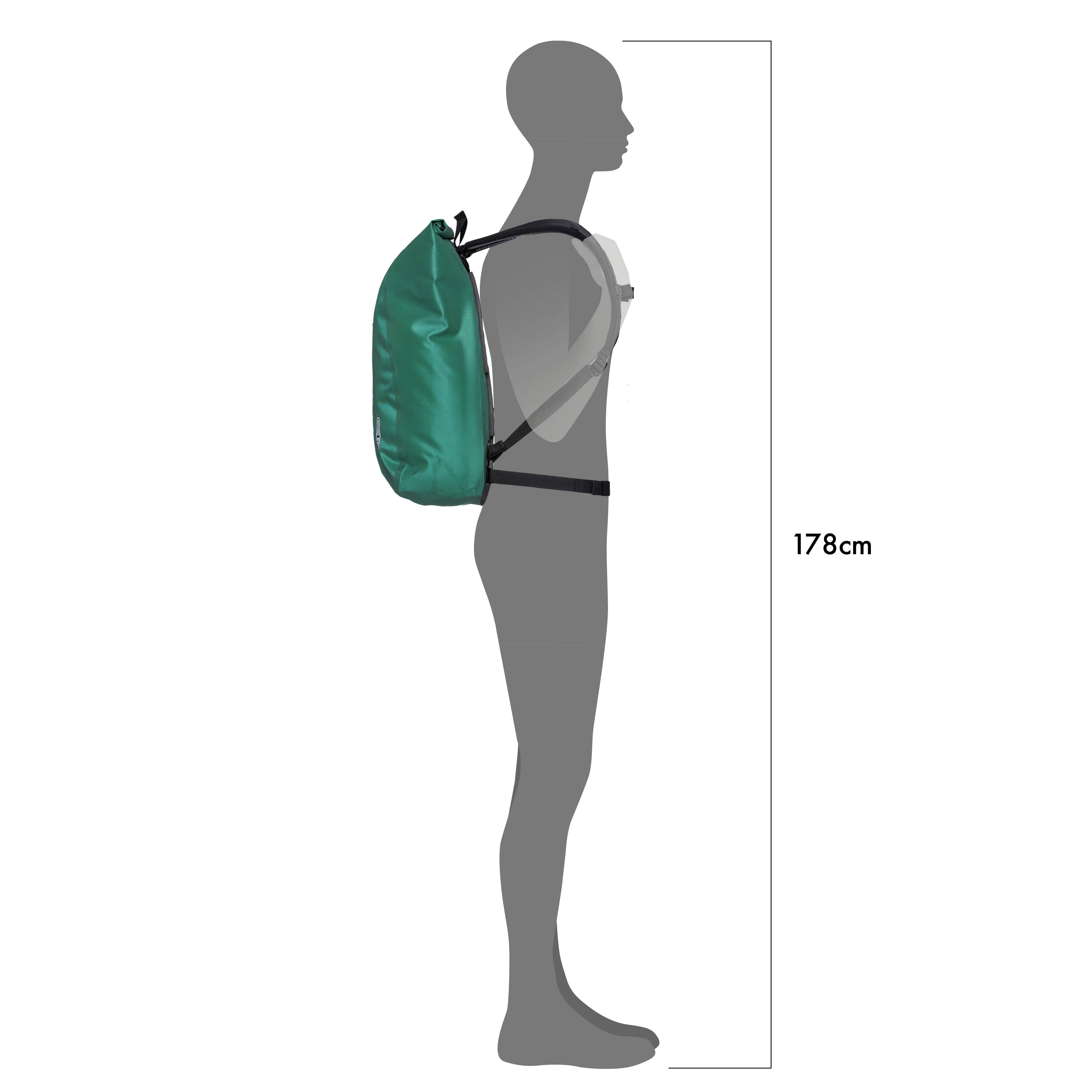 RUCSAC ORTLIEB VELOCITY LITE 23L Atlantis green [4]