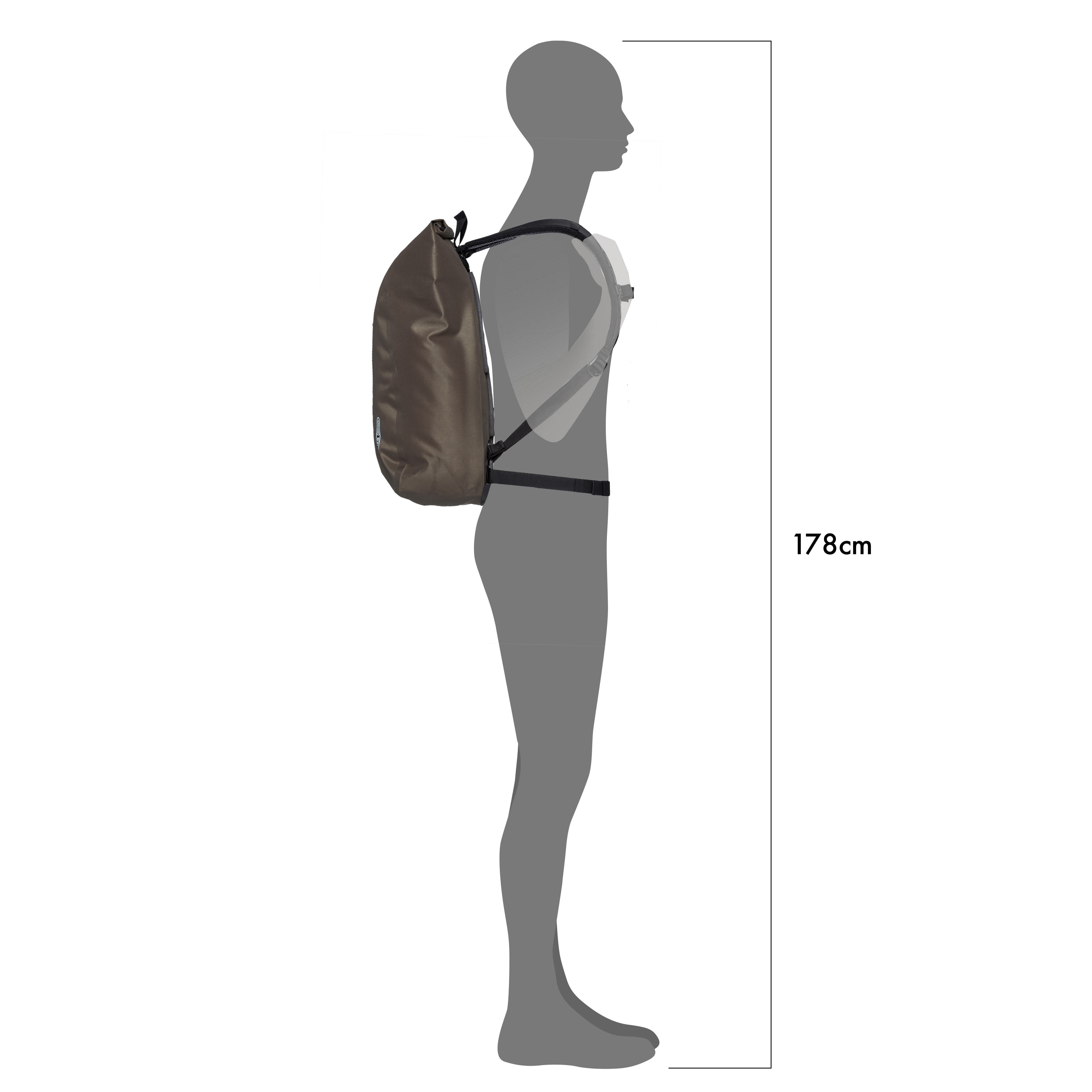 RUCSAC ORTLIEB VELOCITY LITE 23L Dark sand [4]