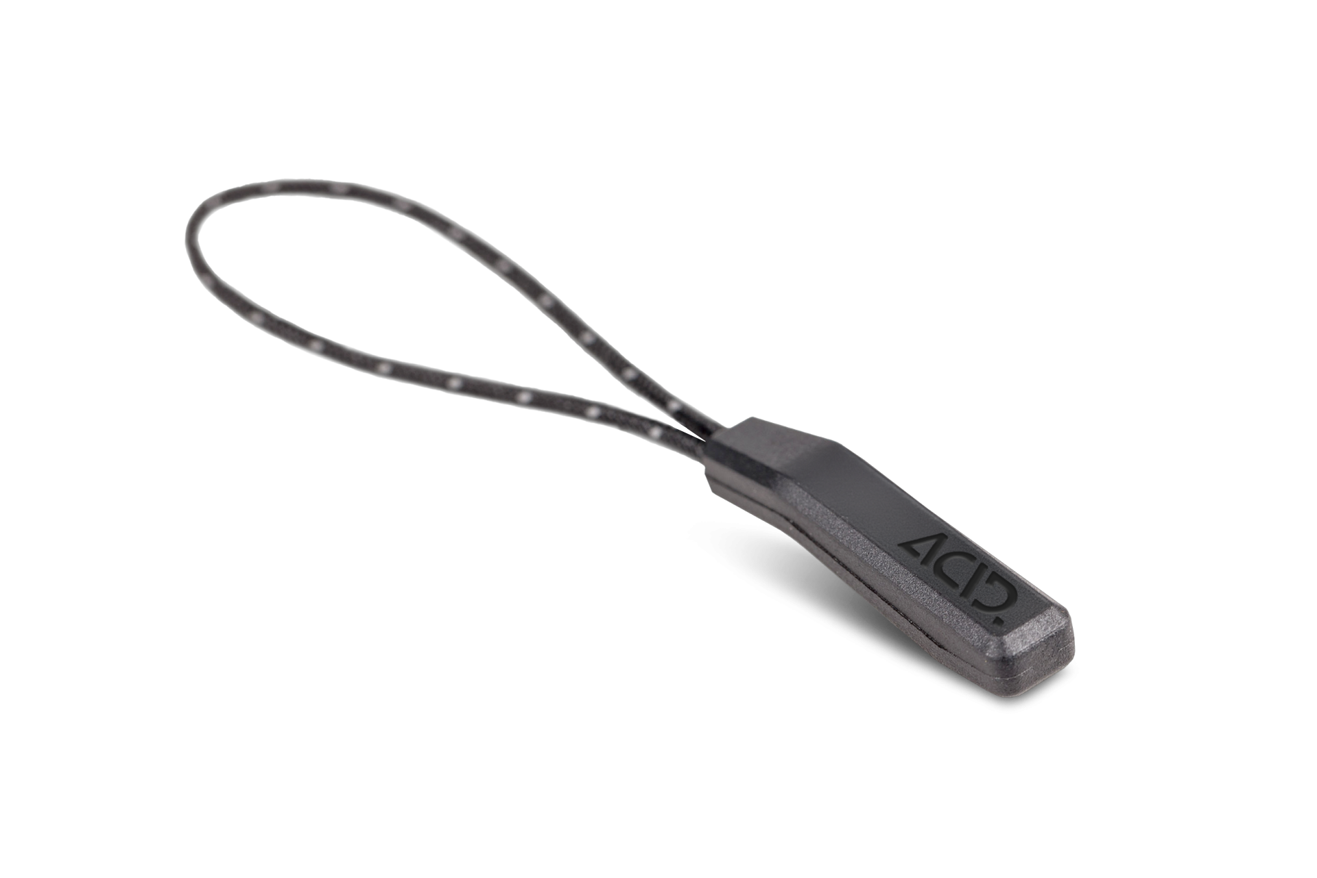 Ciclism - SNUR FERMOAR ACID ZIPPER PULLER BLACK Large