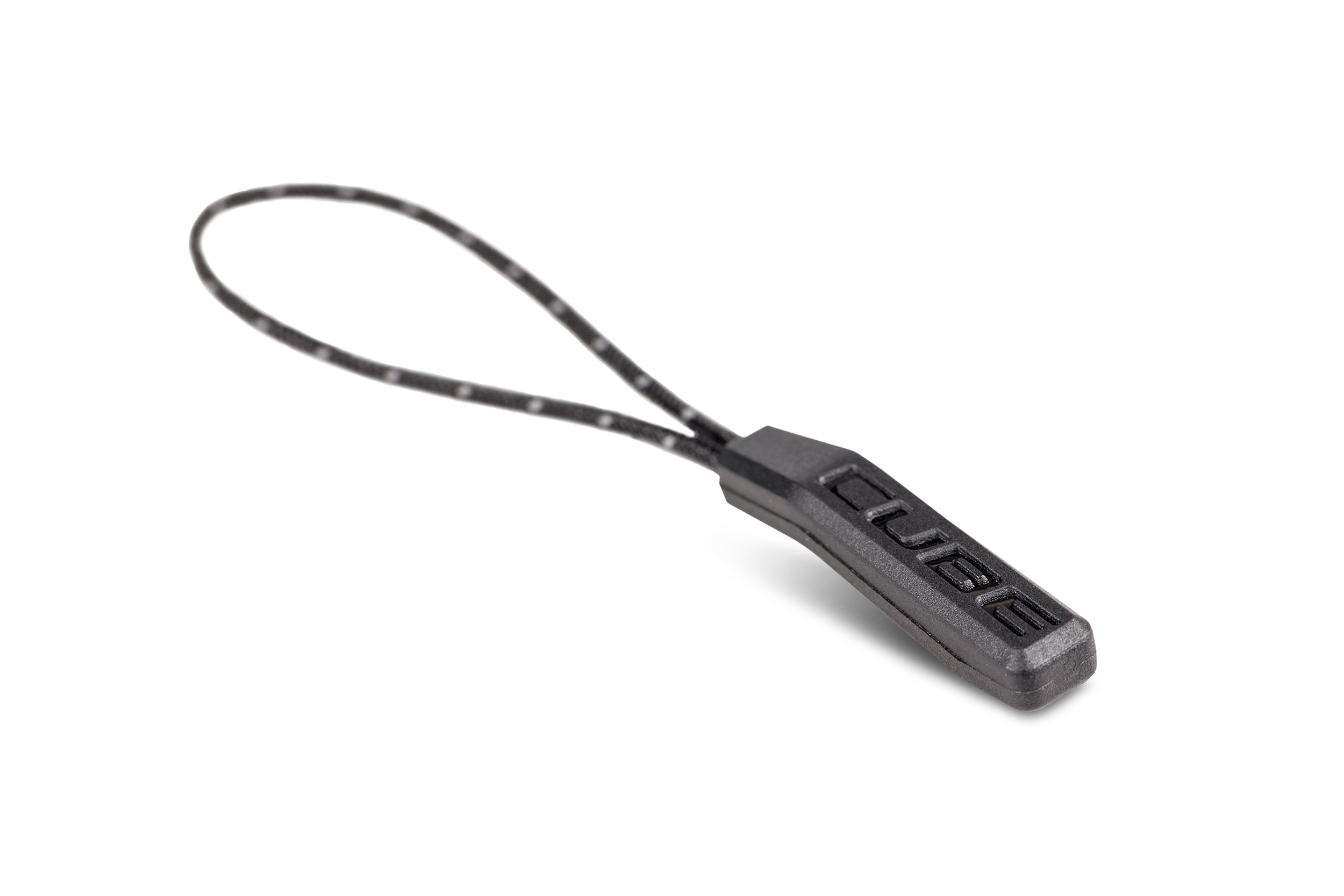 Ciclism - SNUR FERMOAR CUBE ZIPPER PULLER BLACK Large