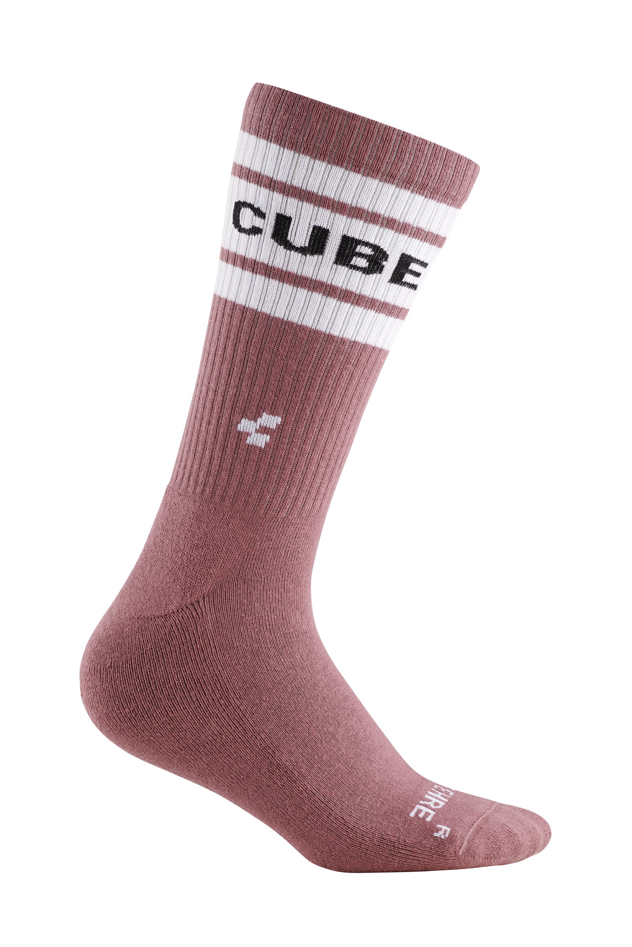Ciclism - SOSETE CUBE SOCKS AFTER RACE HIGH CUT LIGHT RED 40-43