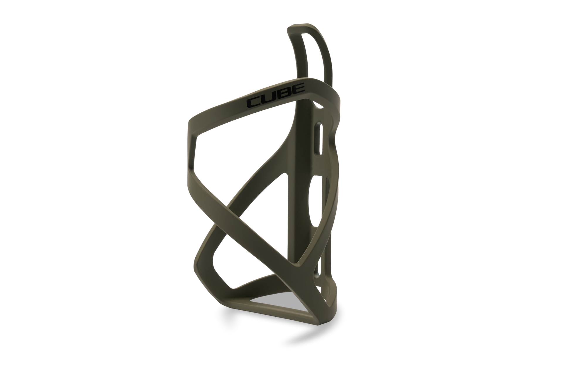 SUPORT BIDON CUBE CAGE HPP LEFT-HAND SIDECAGE DustyOlive/Glossy Black [1]