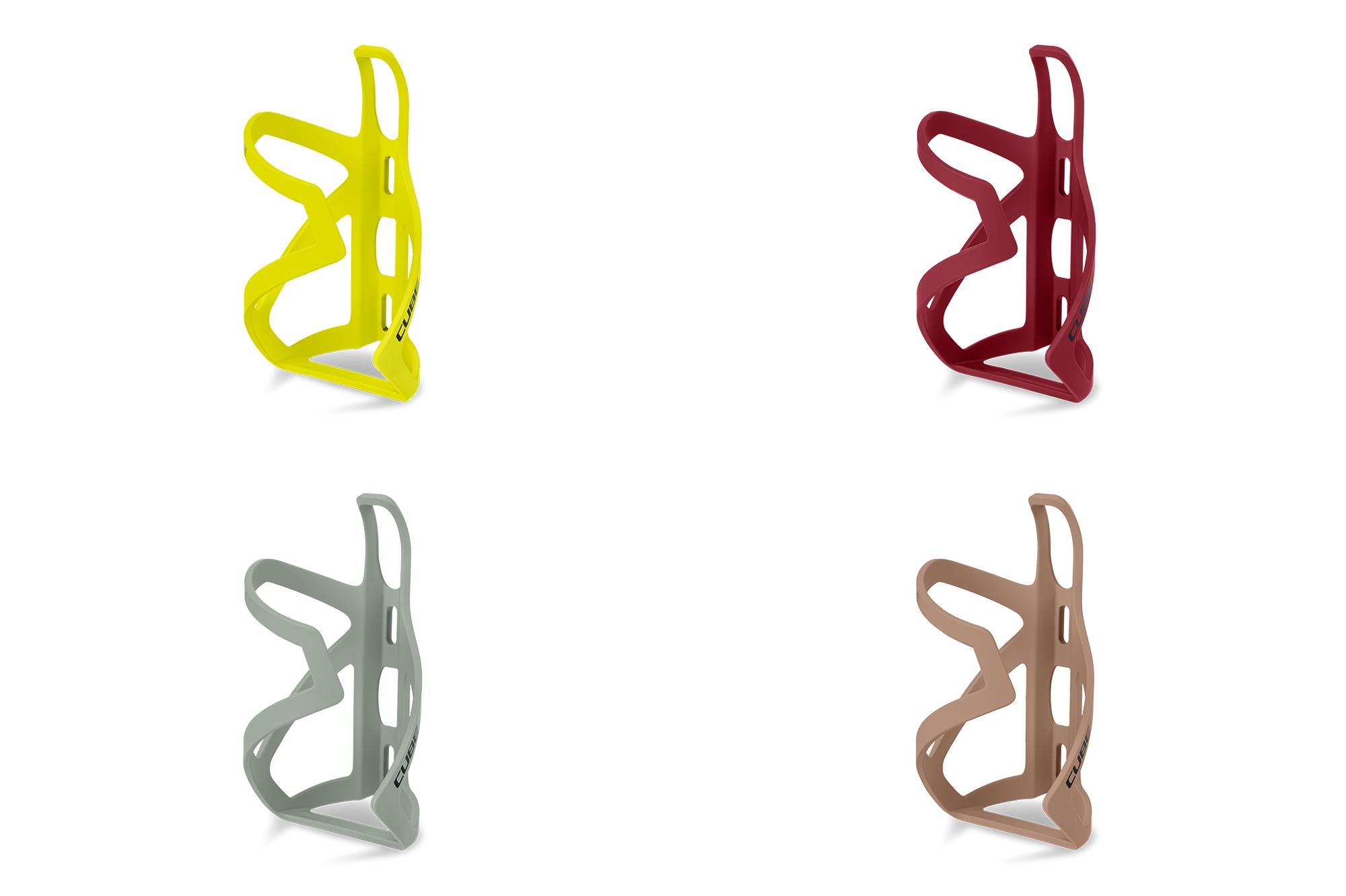 Ciclism - SUPORT BIDON CUBE HPP SIDECAGE RIGHT HAND GALBEN NEON-NEGRU LUCIOS